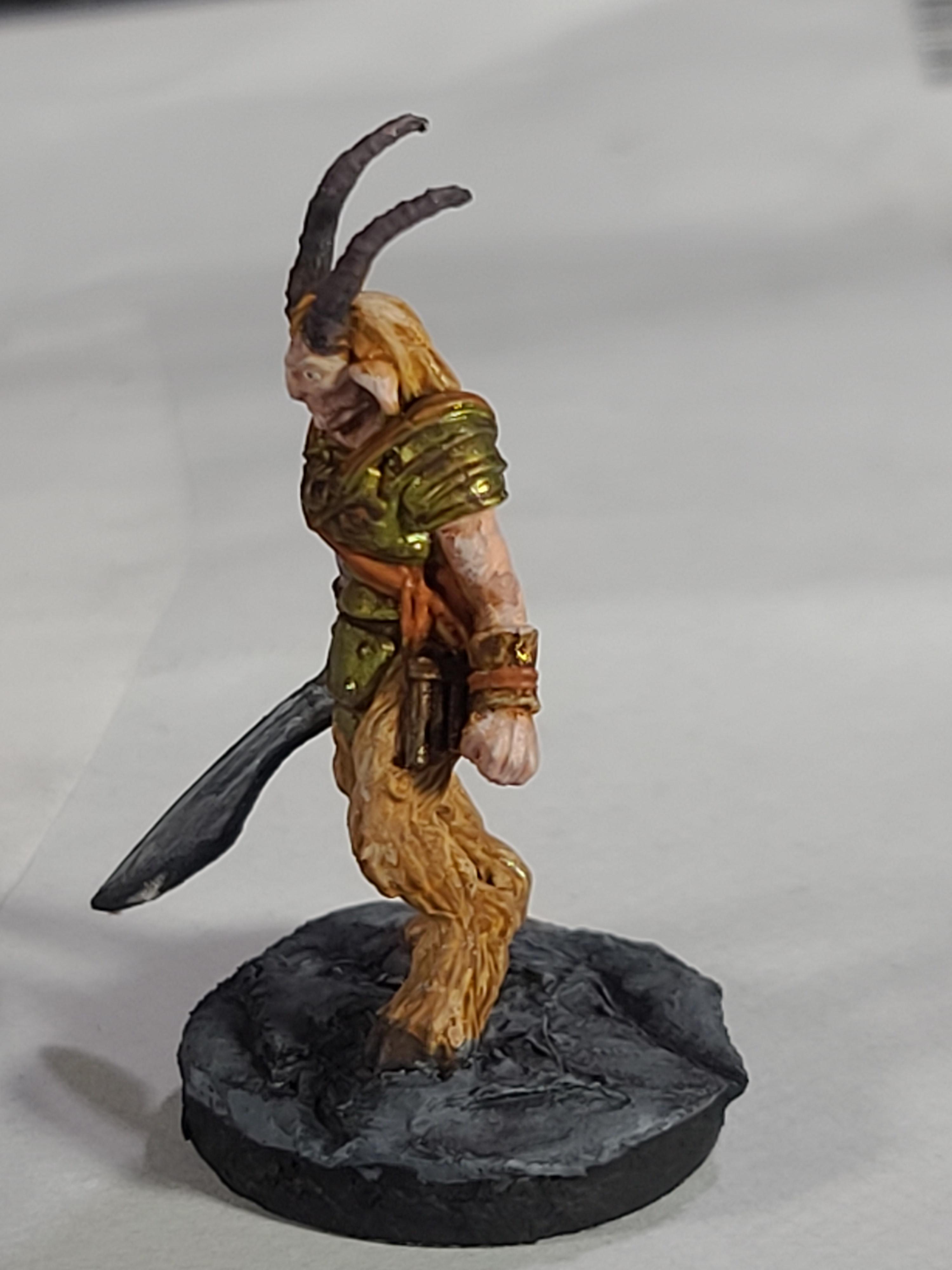 Bones, Dungeons And Dragons, Pvc, Reaper Miniatures, Satyr, Speedpaint 2.0, Warhammer Fantasy