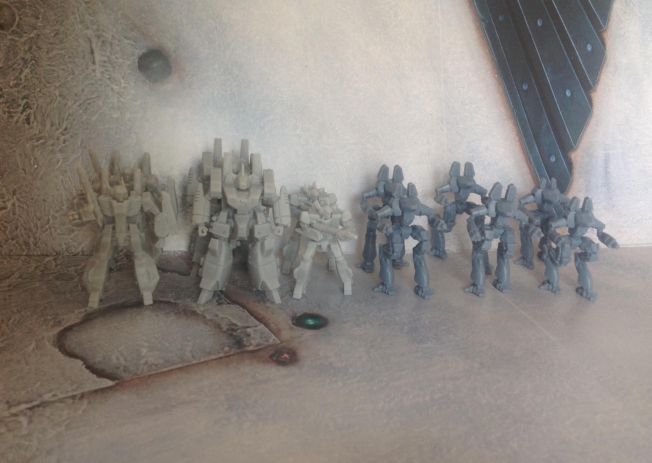 3d Printed, Battletech, Mech
