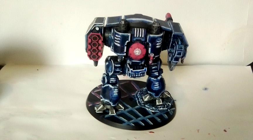 July model - neon back