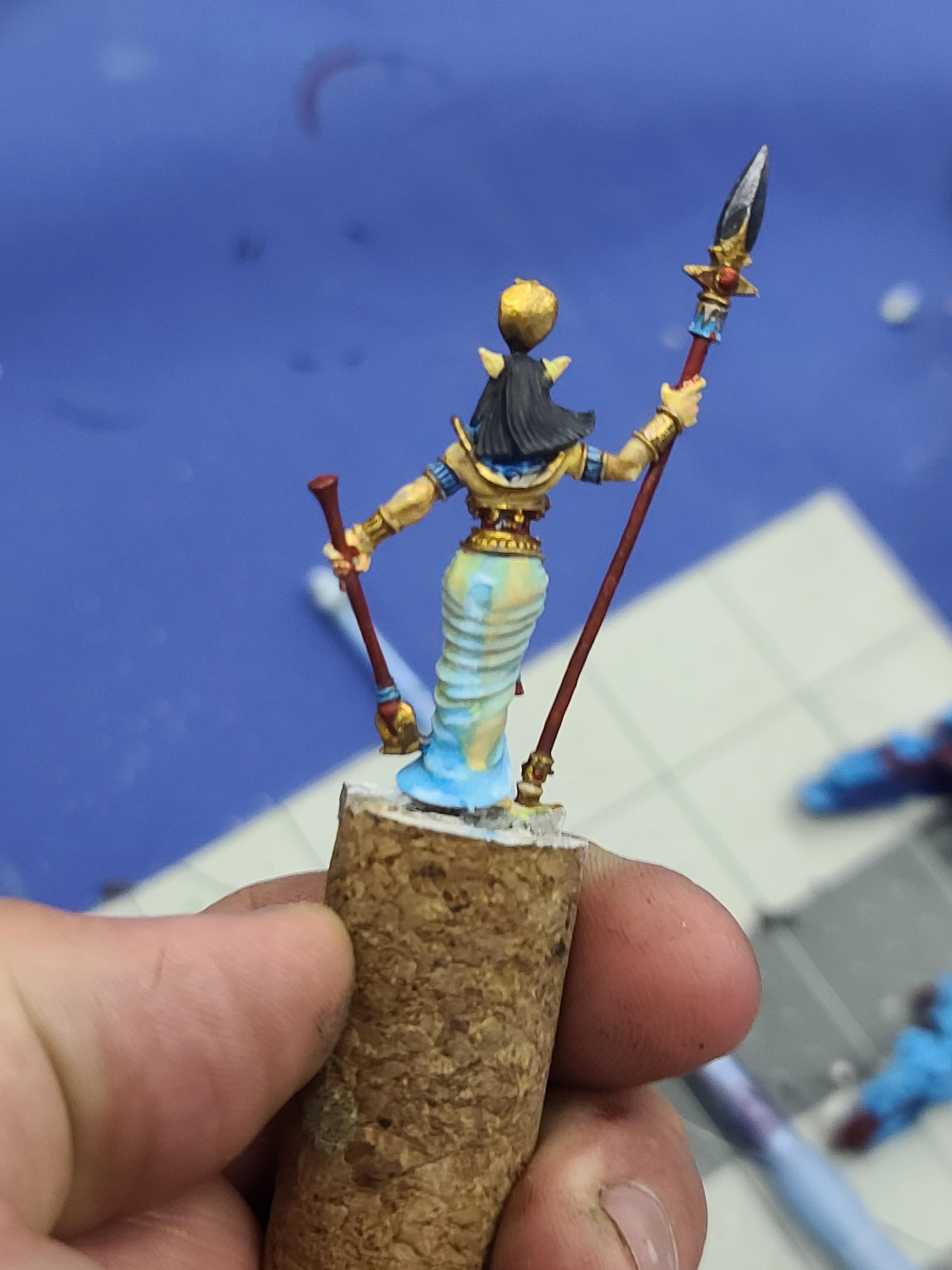 Aegyptus, Basti, Crocodile Games, Exposed Breasts, Harbinger, Sheer Fabric, Topless, Wargods