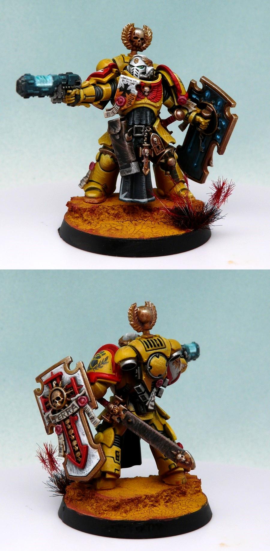 Adeptus Astartes, Bladeguard, Imperial Fists, Primaris, Space Marines