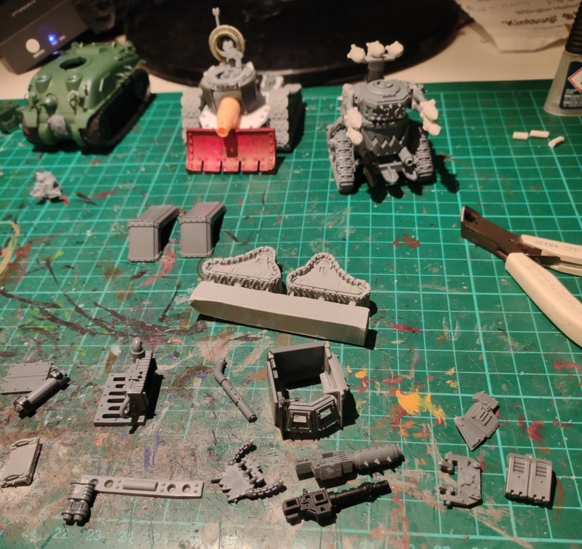Conversion, Grot Tanks, Grots, Orks