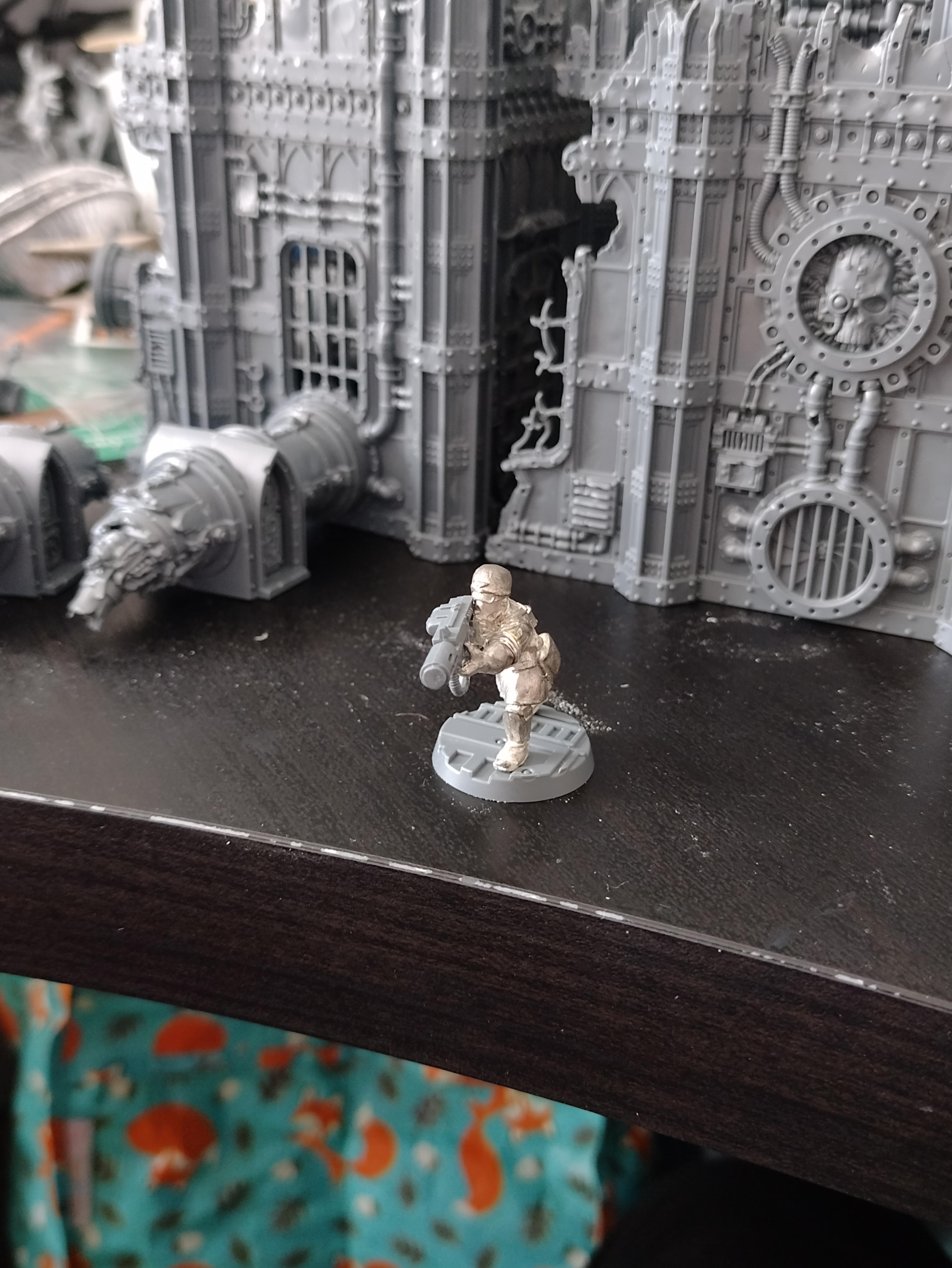 Armageddon, Astra Militarum, Imperial Guard, Meltagun, Steel Legion, Trooper