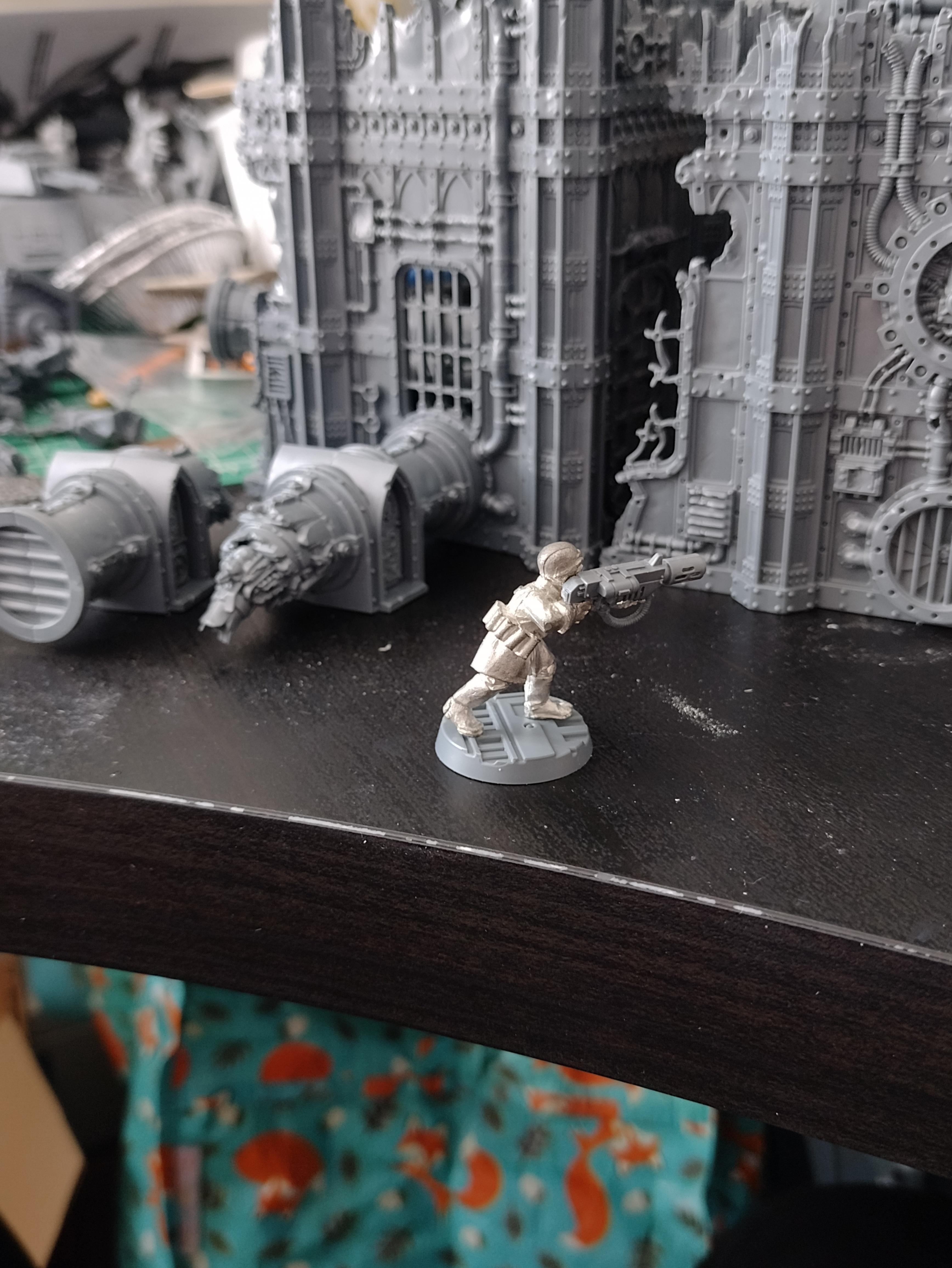 Armageddon, Astra Militarum, Imperial Guard, Meltagun, Steel Legion, Trooper