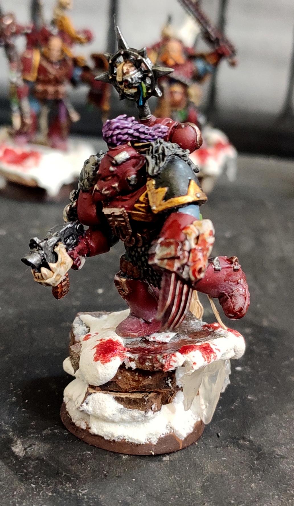 Berserk, Berserkers, Berzerker, Blood For The Blood God, Blood Wolves, Bolt Pistol, Chaos, Chaos Space Marines, Coconut, Conversion, Heresy, Heretic Astartes, Infantry, Khorne, Khorne Wolves, Kitbash, Lightning Claw, Regiment, Skulls For Skull Throne, Snow, Space Wolves, Sword, Traitor Legions, Trophy, Warhammer 40,000