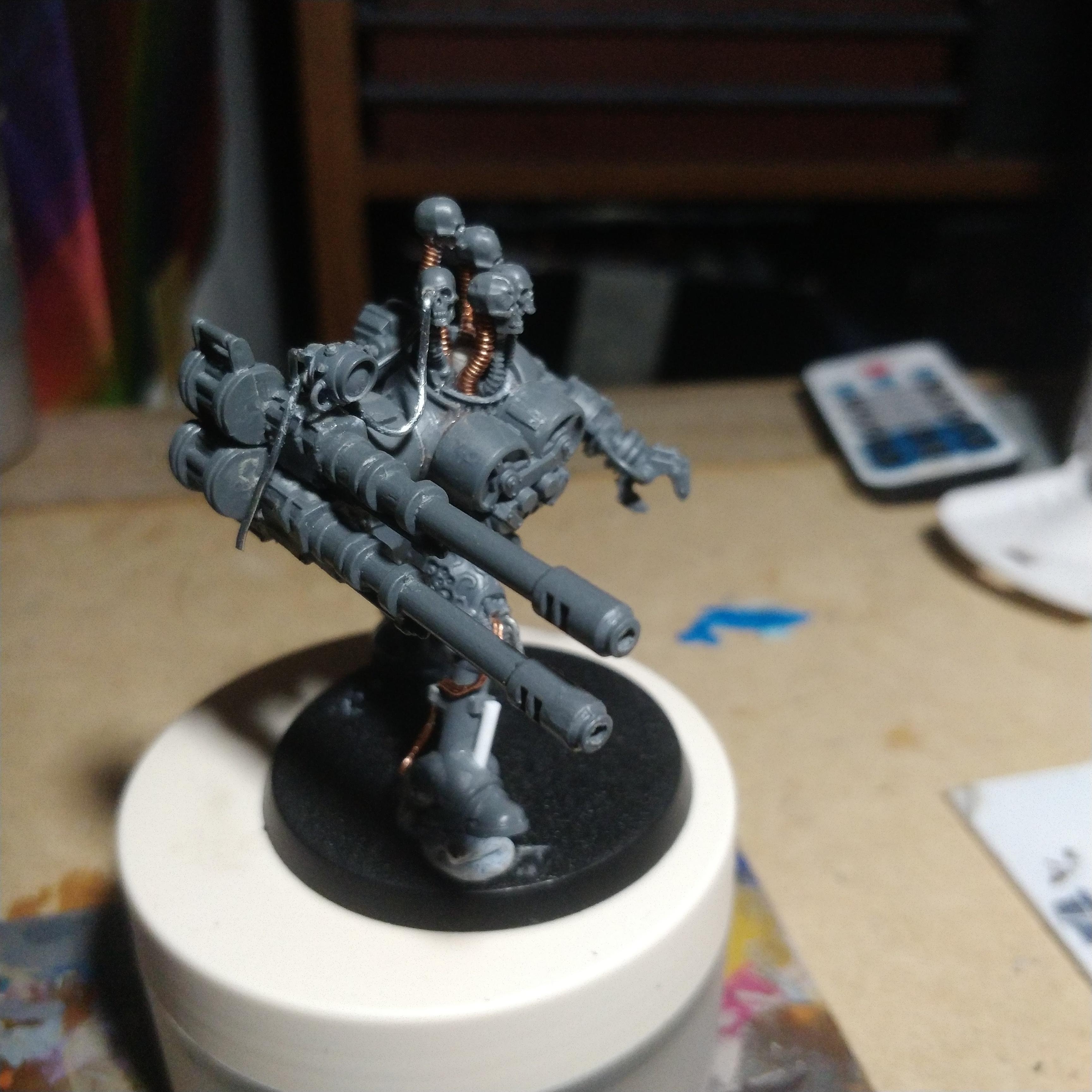 Ash Wastes, Autocannon, Hydra, N17, Necromunda, Robot, Servitors