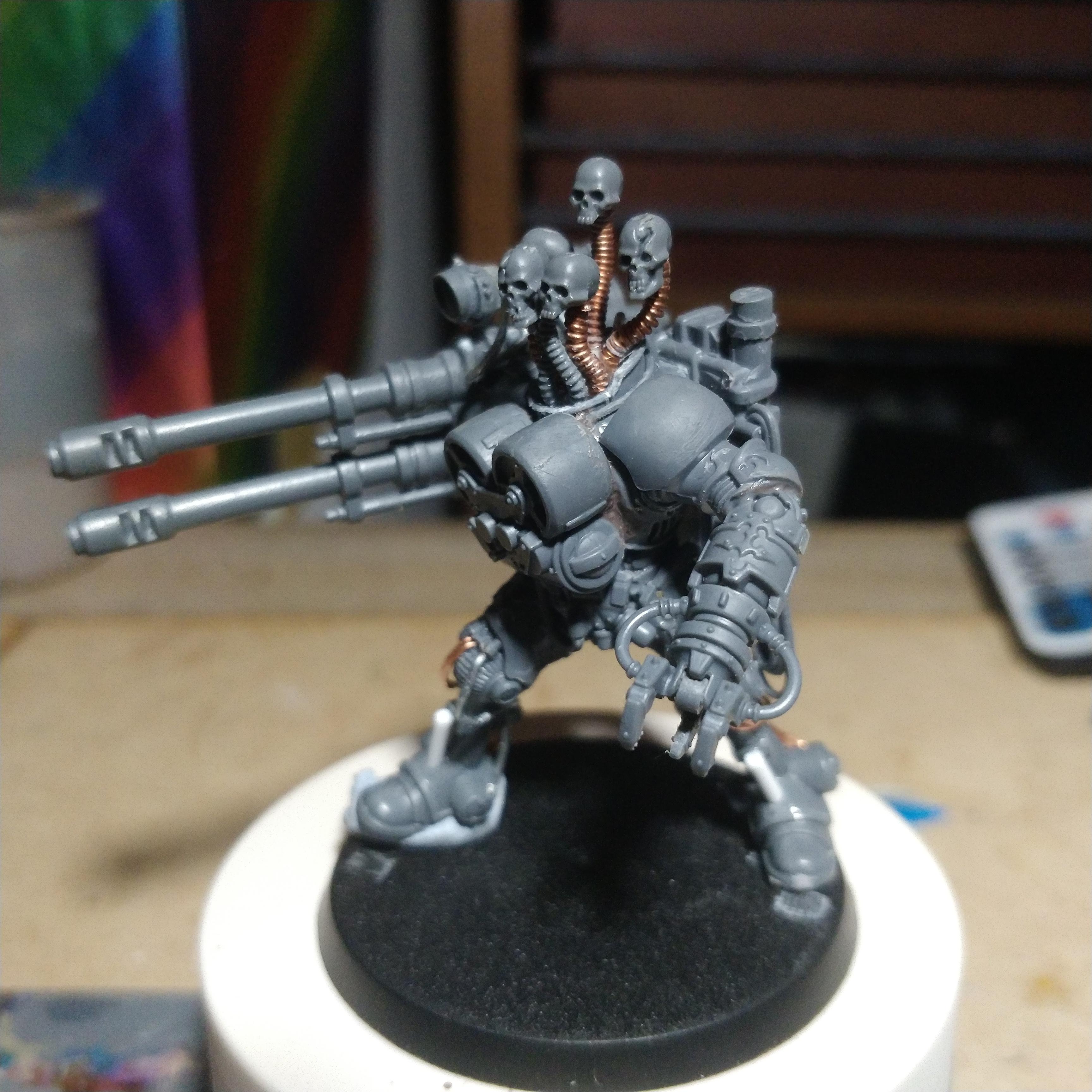 Ash Wastes, Autocannon, Hydra, N17, Necromunda, Robot, Servitors