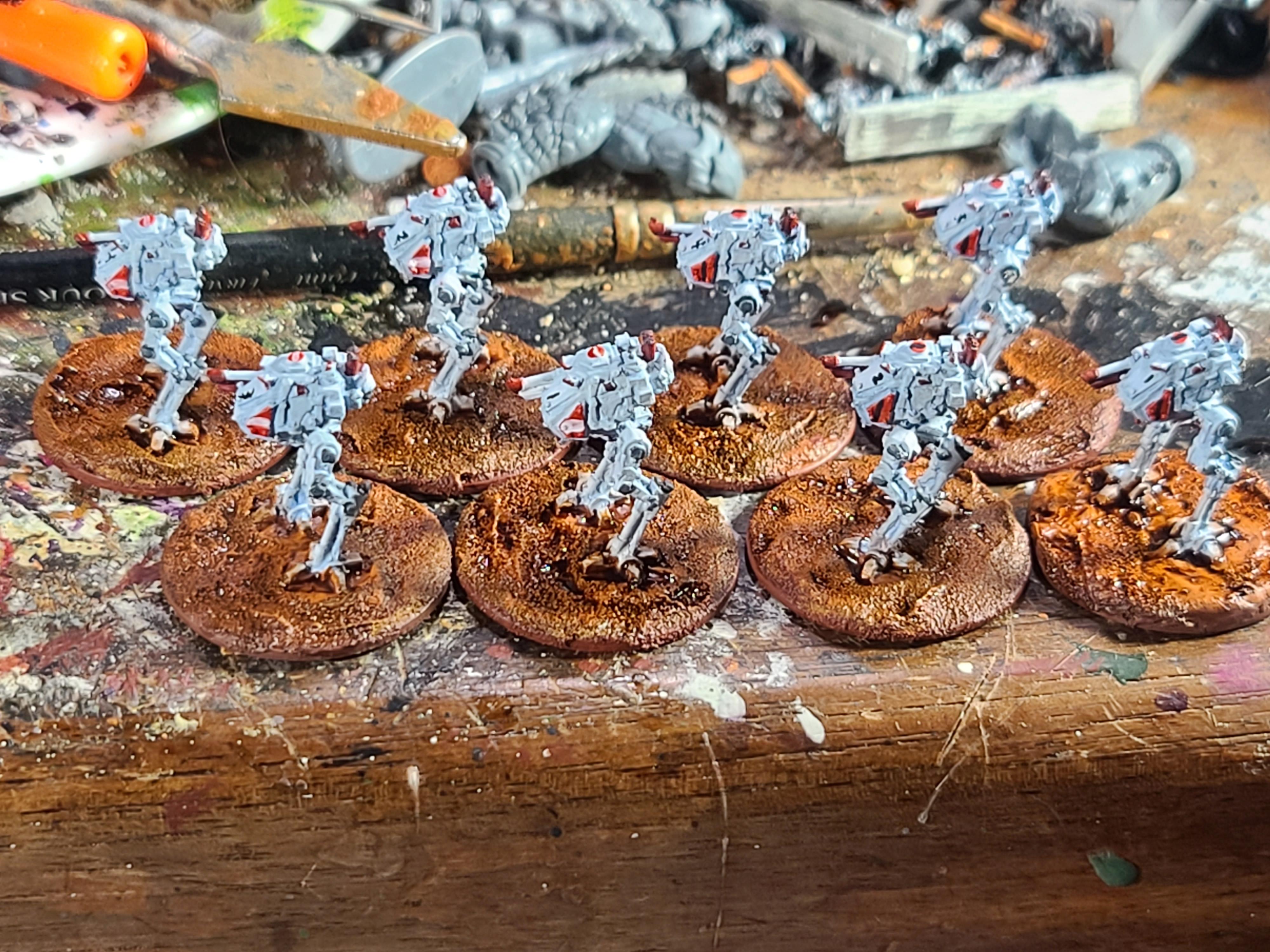 6mm, Epic, Games Workshop, Imperial Guard, Sentinel, Steel Legion