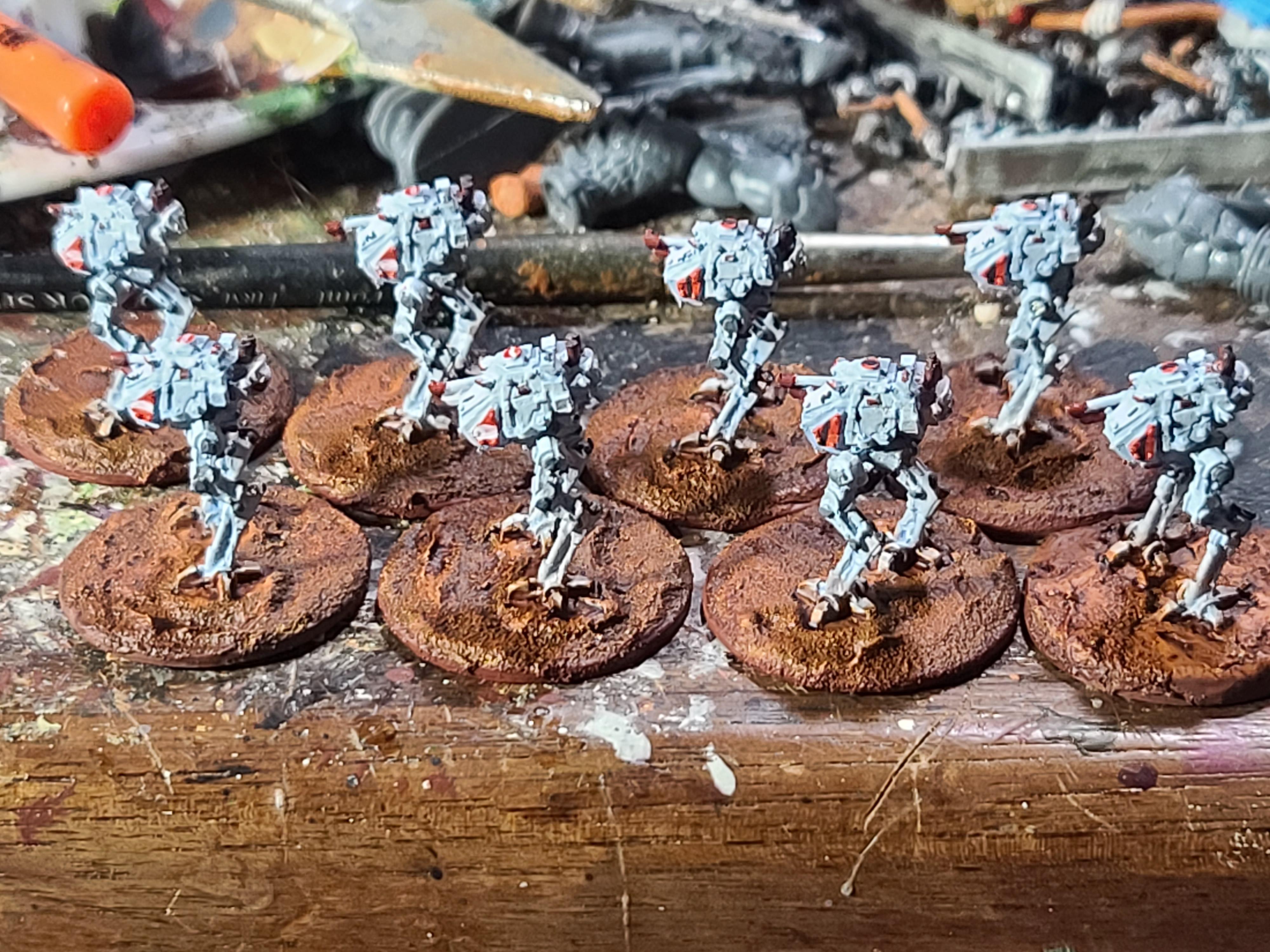 6mm, Epic, Games Workshop, Imperial Guard, Sentinel, Steel Legion