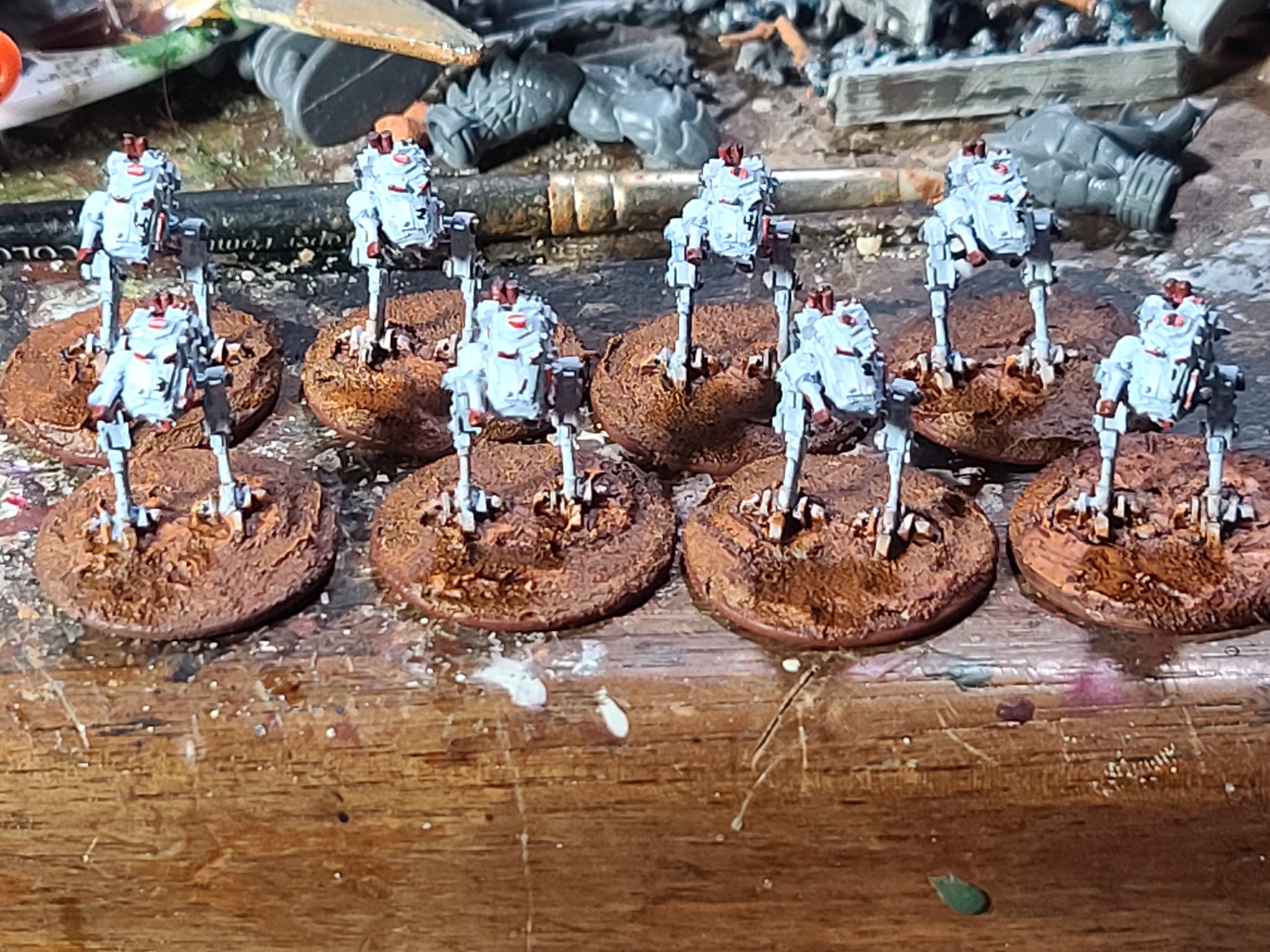 6mm, Epic, Games Workshop, Imperial Guard, Sentinel, Steel Legion