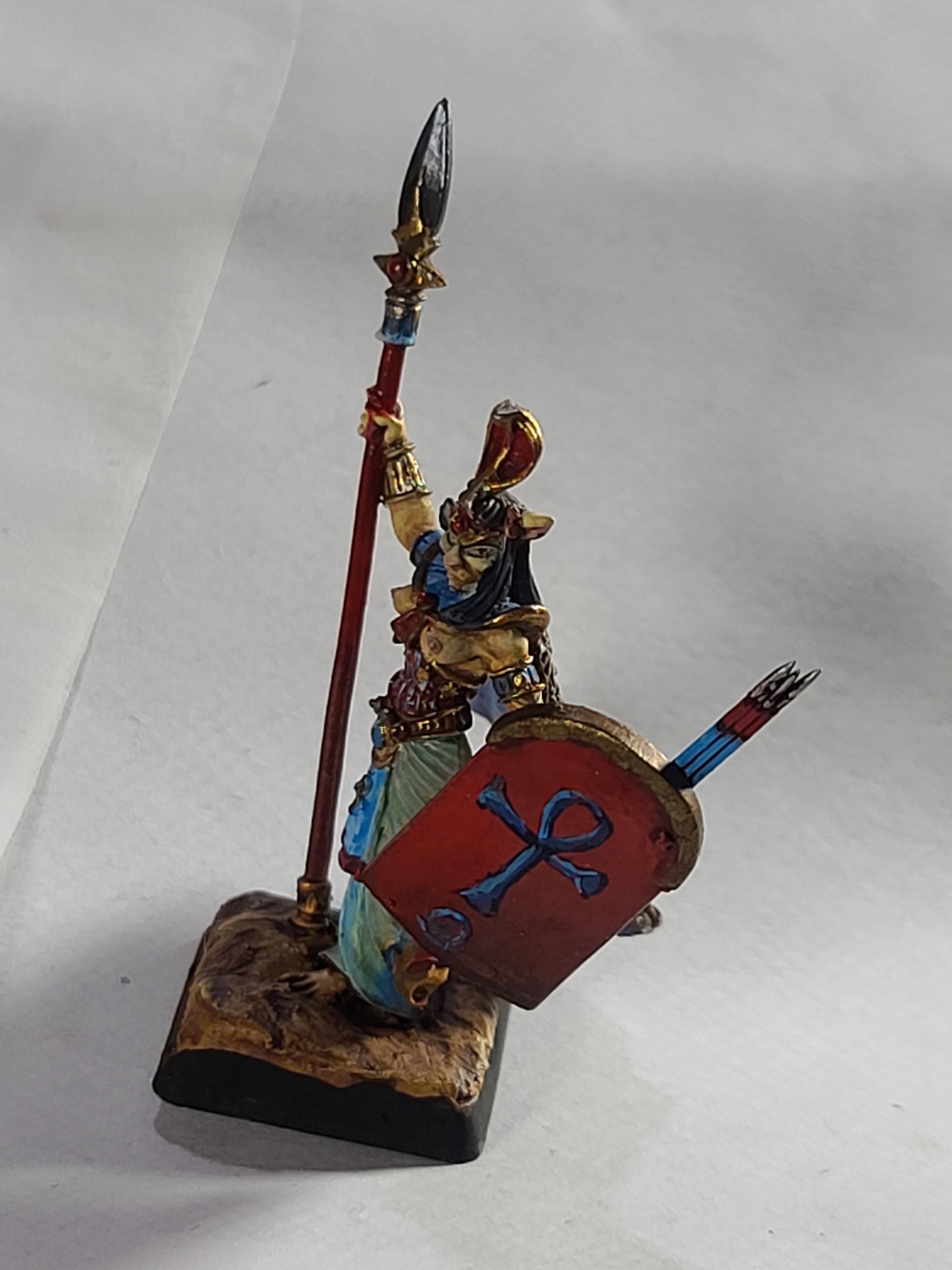 28mm, 3d Printed Shield, Aegyptus, Basti, Crocodile Games, Exposed Breasts, Freehand, Harbinger, Topless, Wargods
