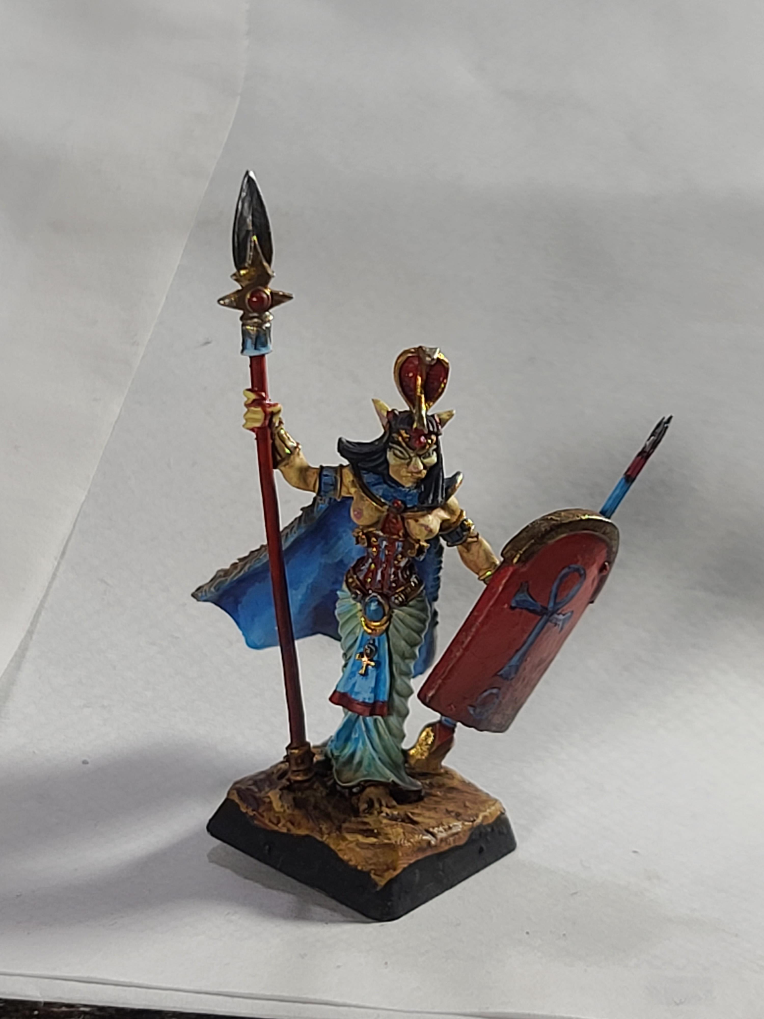 28mm, 3d Printed Shield, Aegyptus, Basti, Crocodile Games, Exposed Breasts, Freehand, Harbinger, Topless, Wargods