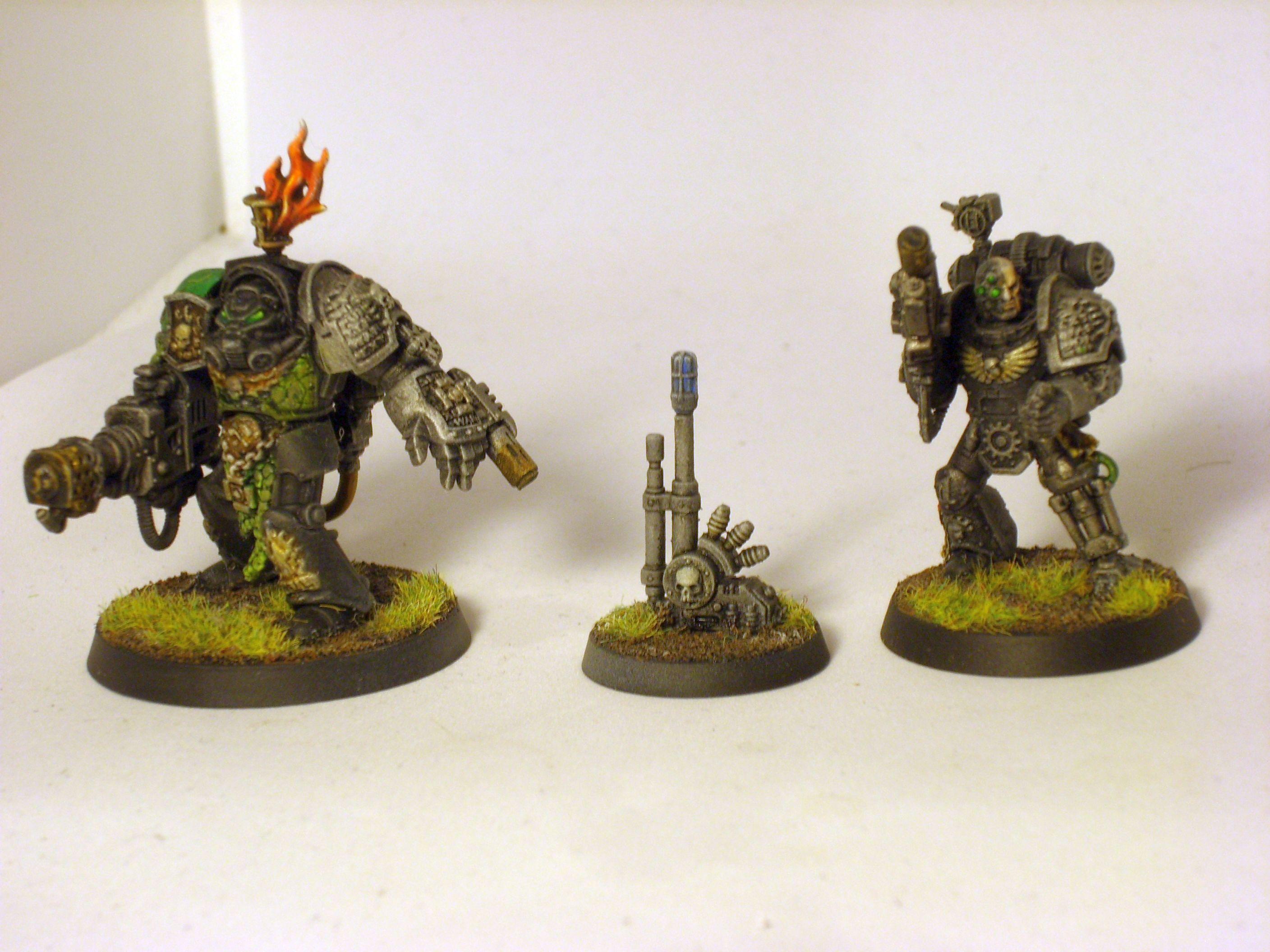 Adeptus Astartes, Deathwatch, Iron Hands, Salamander, Space Marines ...