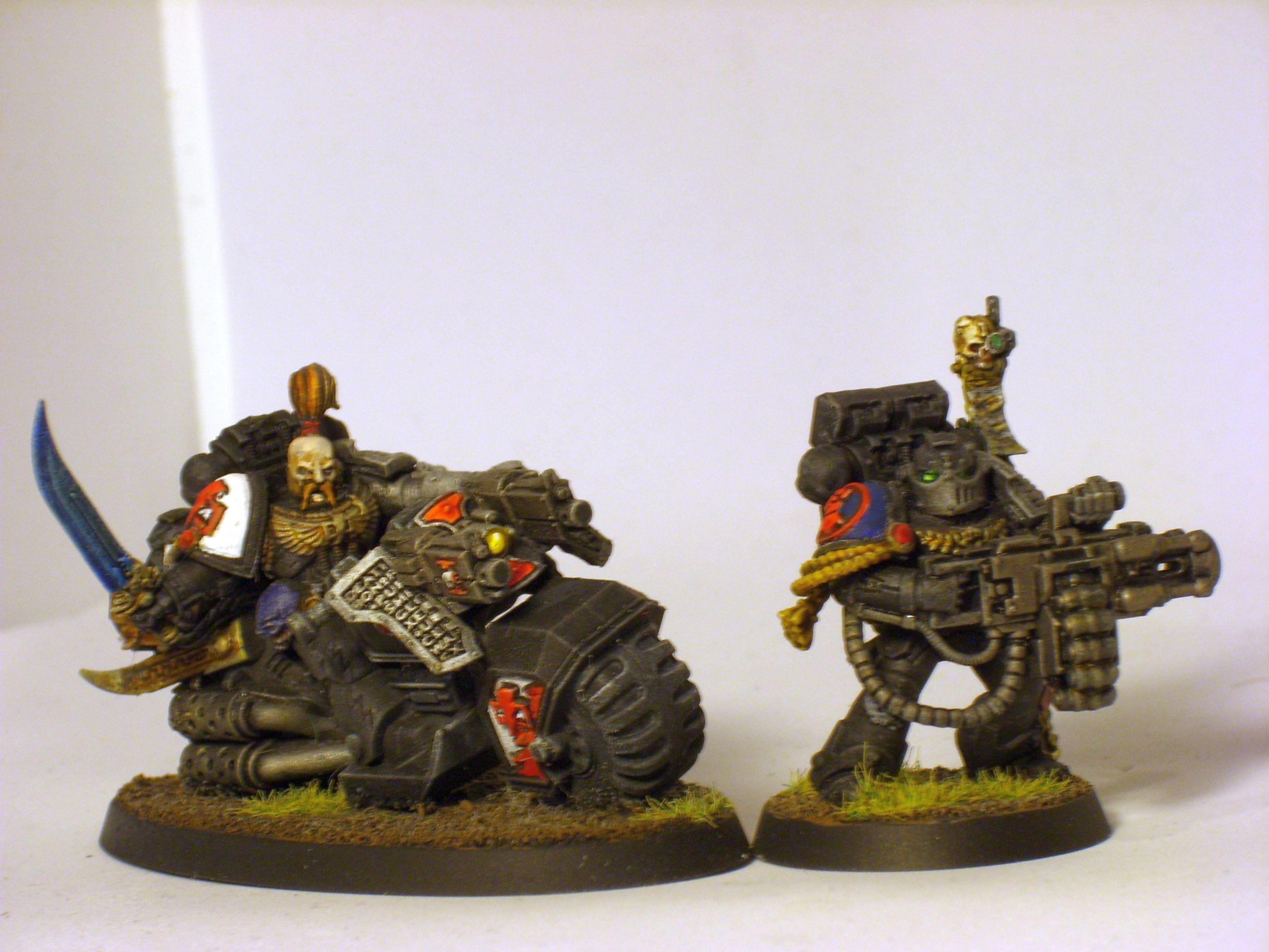 Adeptus Astartes, Bike, Crimson Fists, Deathwatch, Space Marines, White Scars