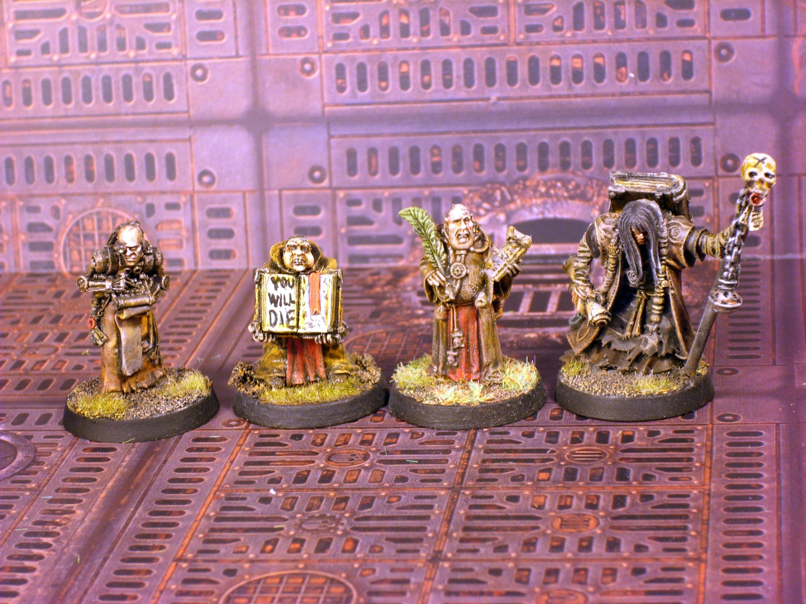 Adeptus Administratum, Blanchitsu, Conversion, Imperium, Inquisition, Kill Team, Scribes, Warhammer 40,000