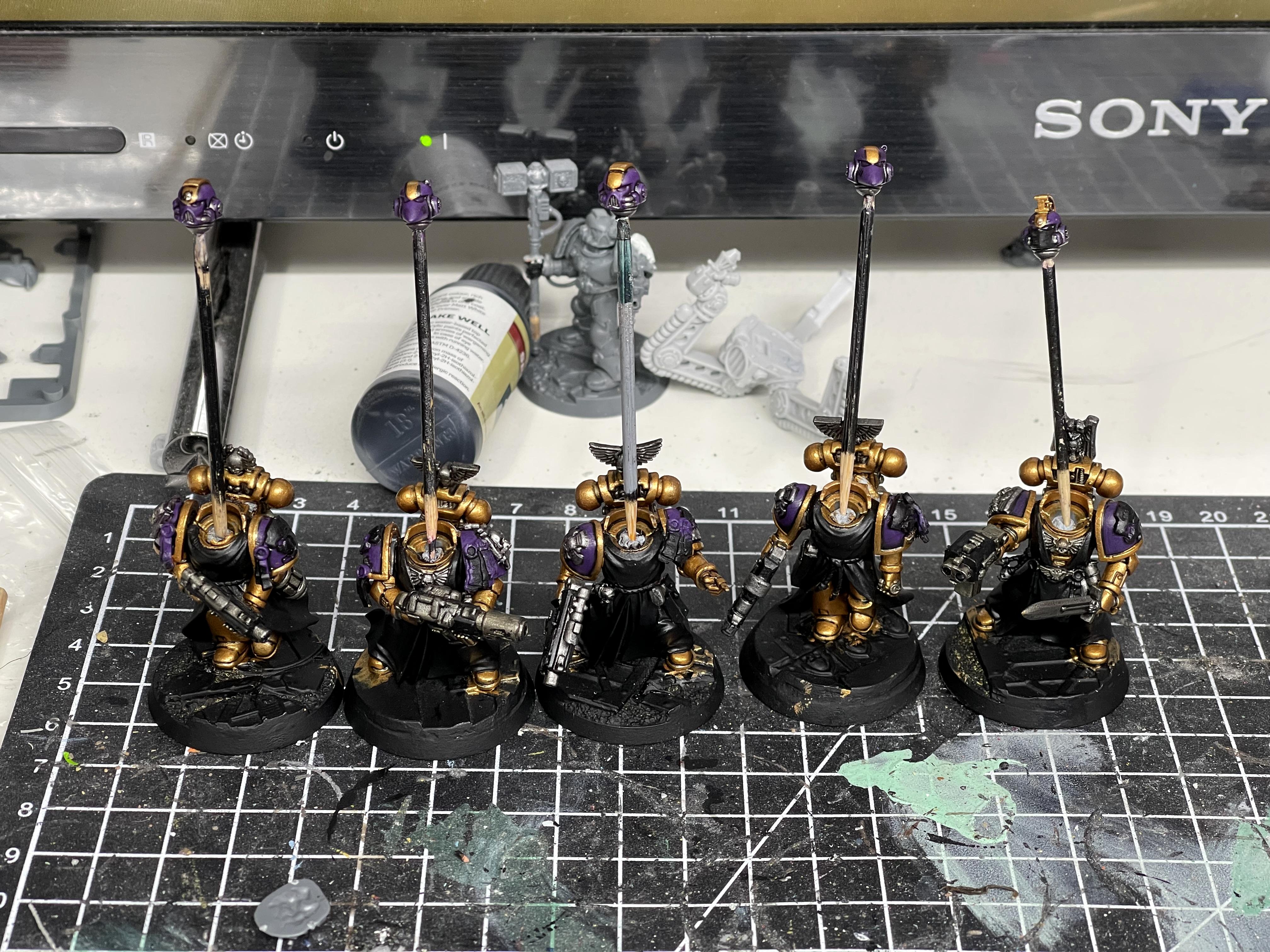Space Marines, Sternguard Veterans, Void Panthers, Warhammer 40,000