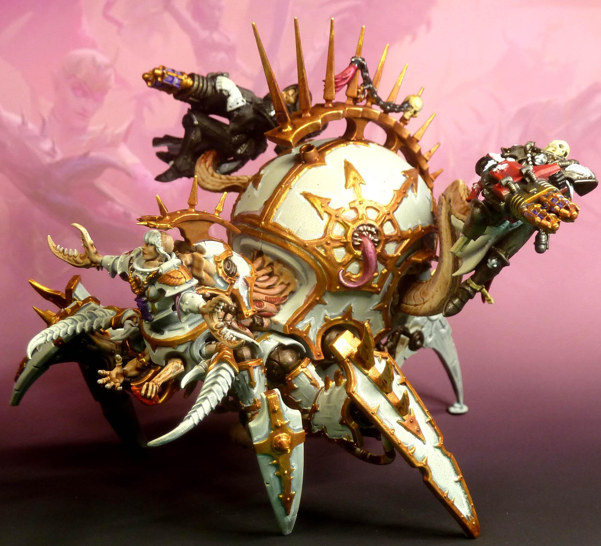 Conversion, Sisters Of Battle, Slaanesh, Venomcrawler