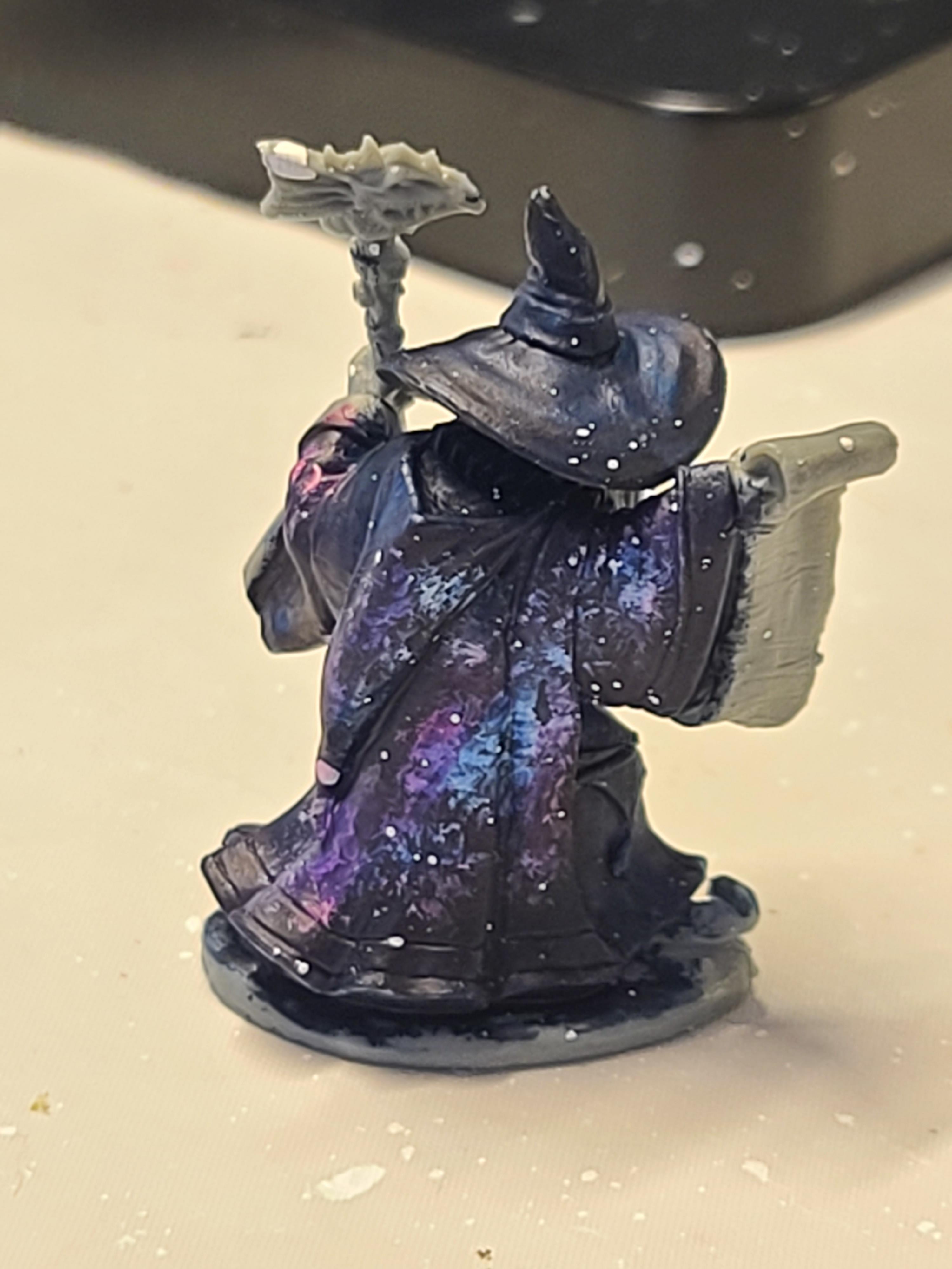 Bones, Paint Class, Reaper, Starscape, Wizard