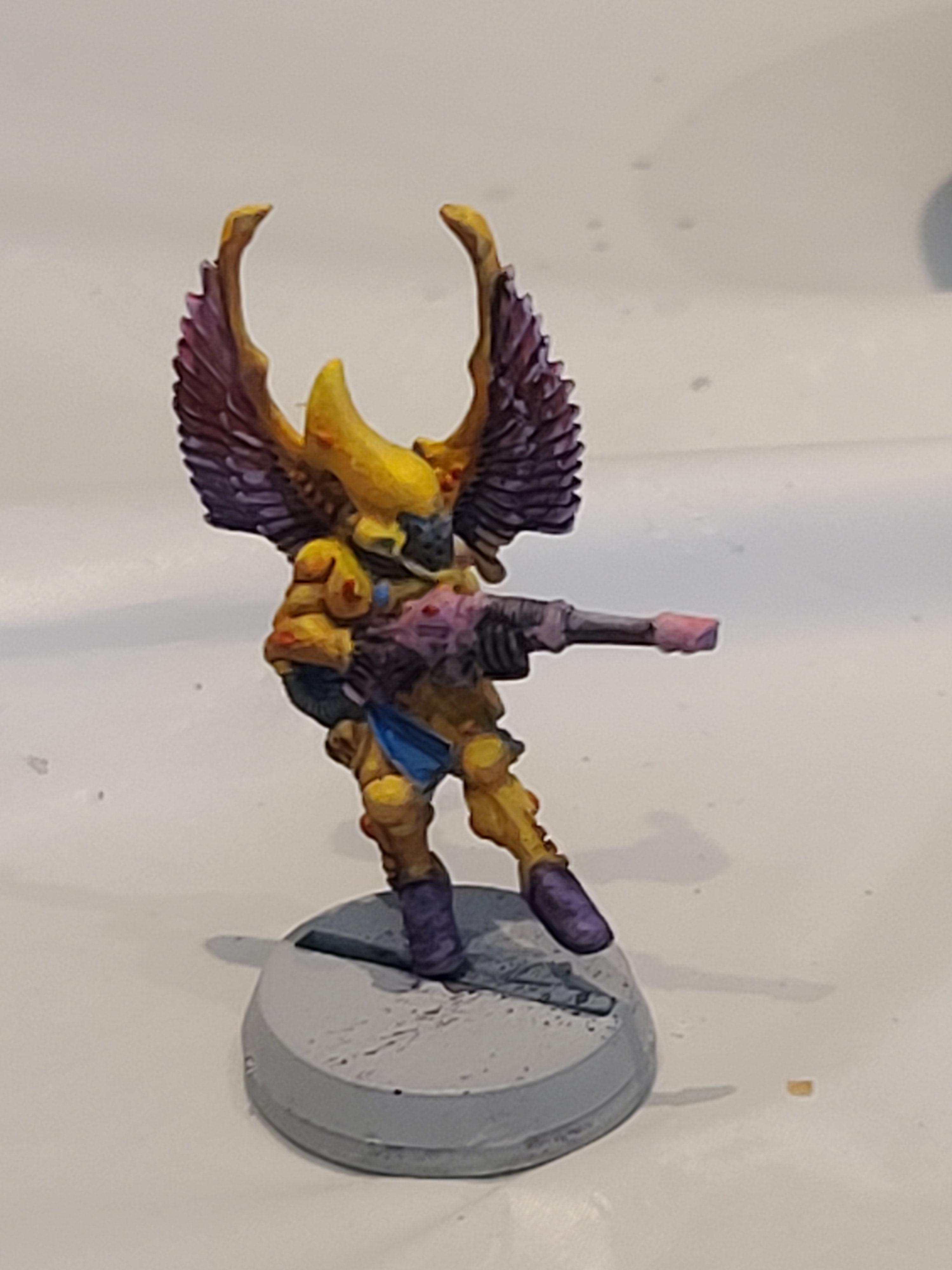 Aspect Warrior, Eldar, Games Workshop, Metal, Swooping Hawks, Warhammer 40,000, Warhammer Fantasy