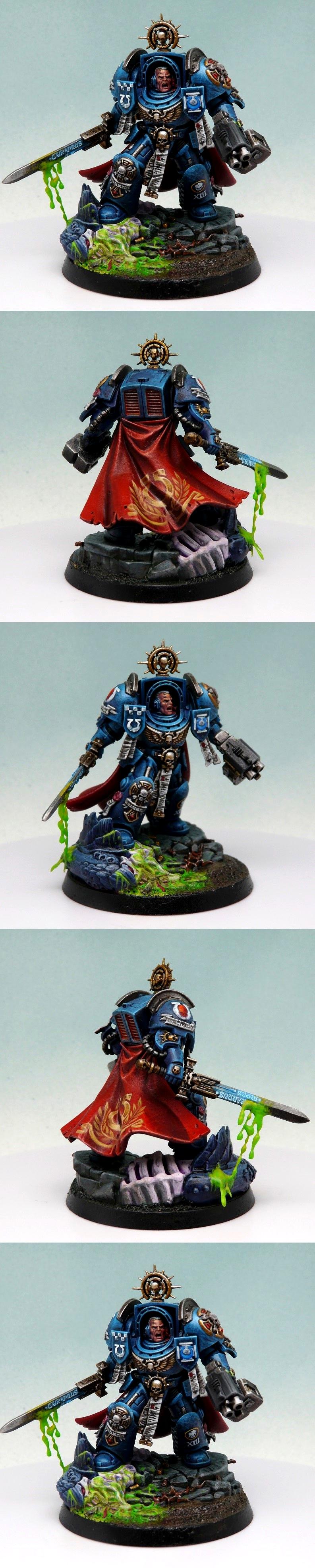Captain, Leviathan, Space Marines, Terminator Armor, Ultramarines