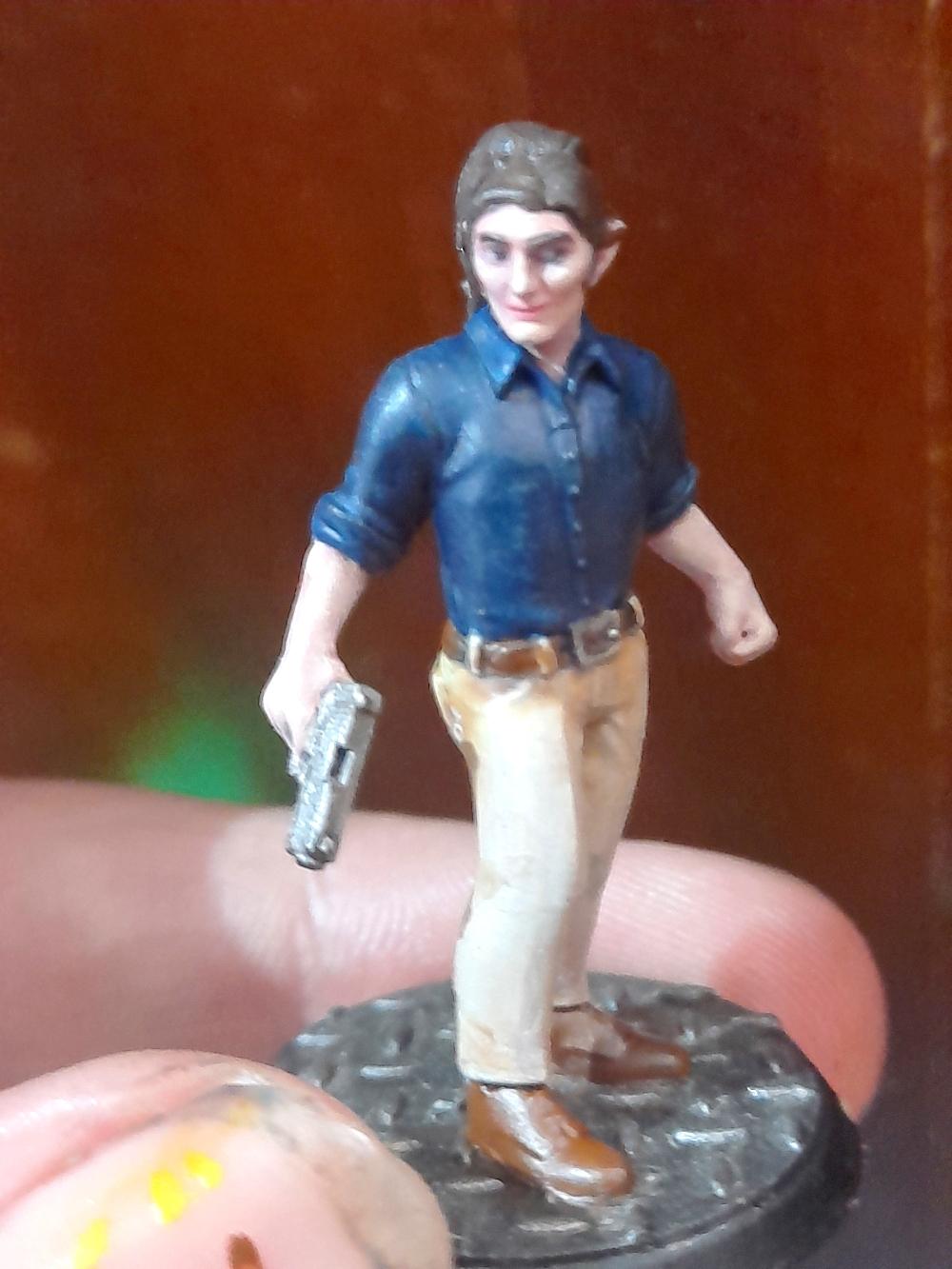 Anargrin, Assassin, Diesel Punk, Elves, Hero Forge, Mini, Spy, Warhammer Fantasy