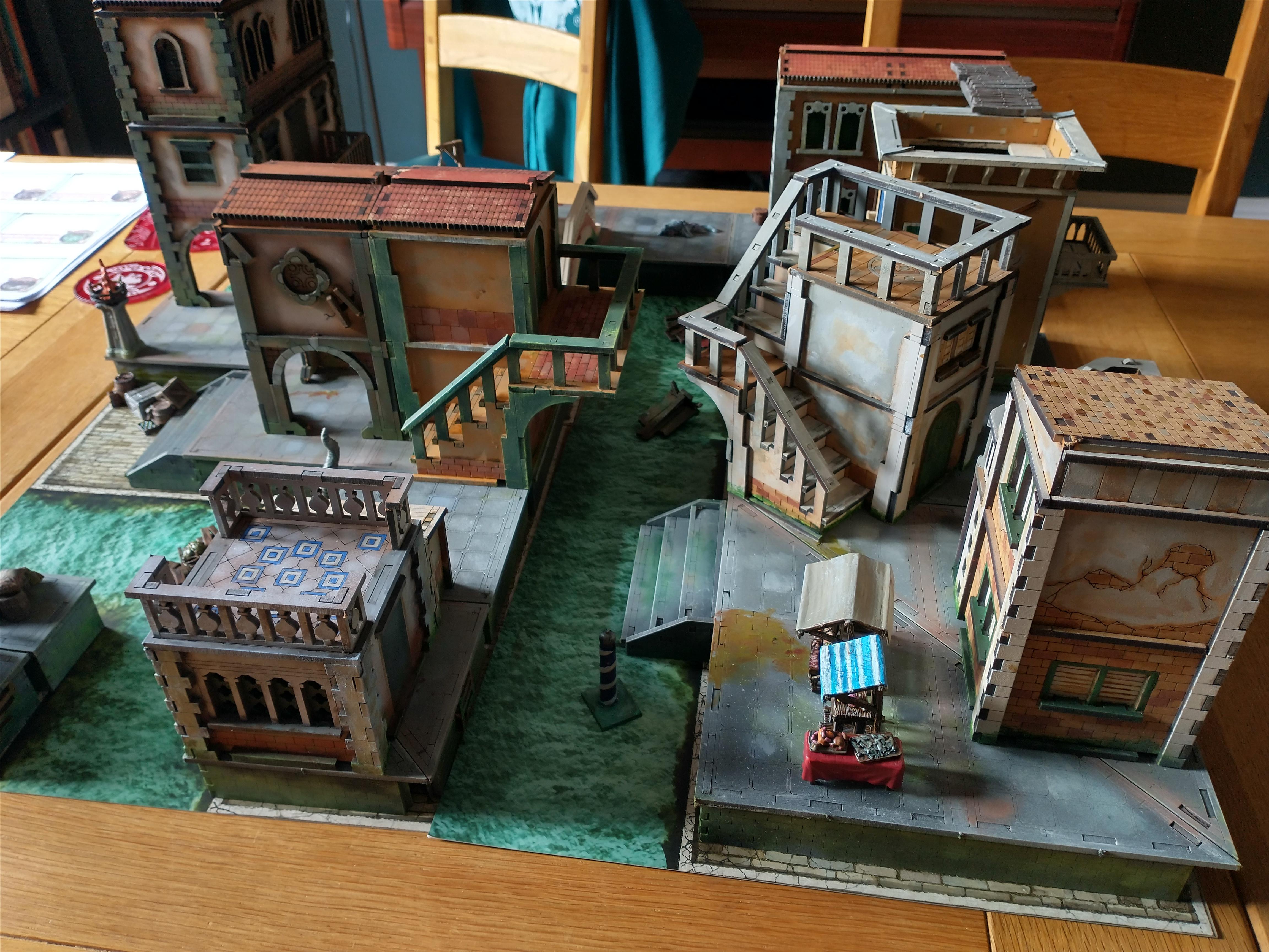 Canal, Rennissance, Terrain, Venice
