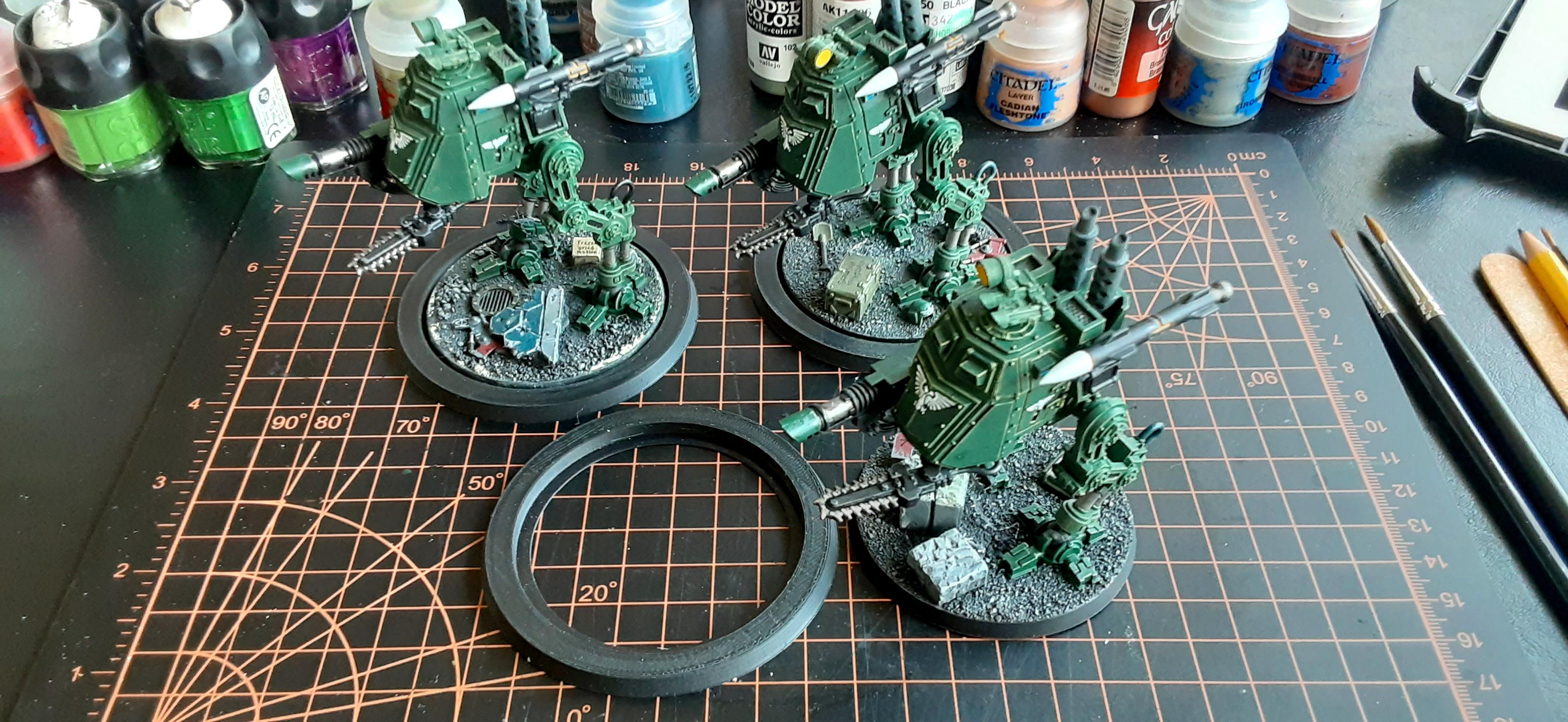 60mm, 65mm, 80mm, Adapter, Astra Militarum, Base, Imperial Guard, Ring, Sentinel