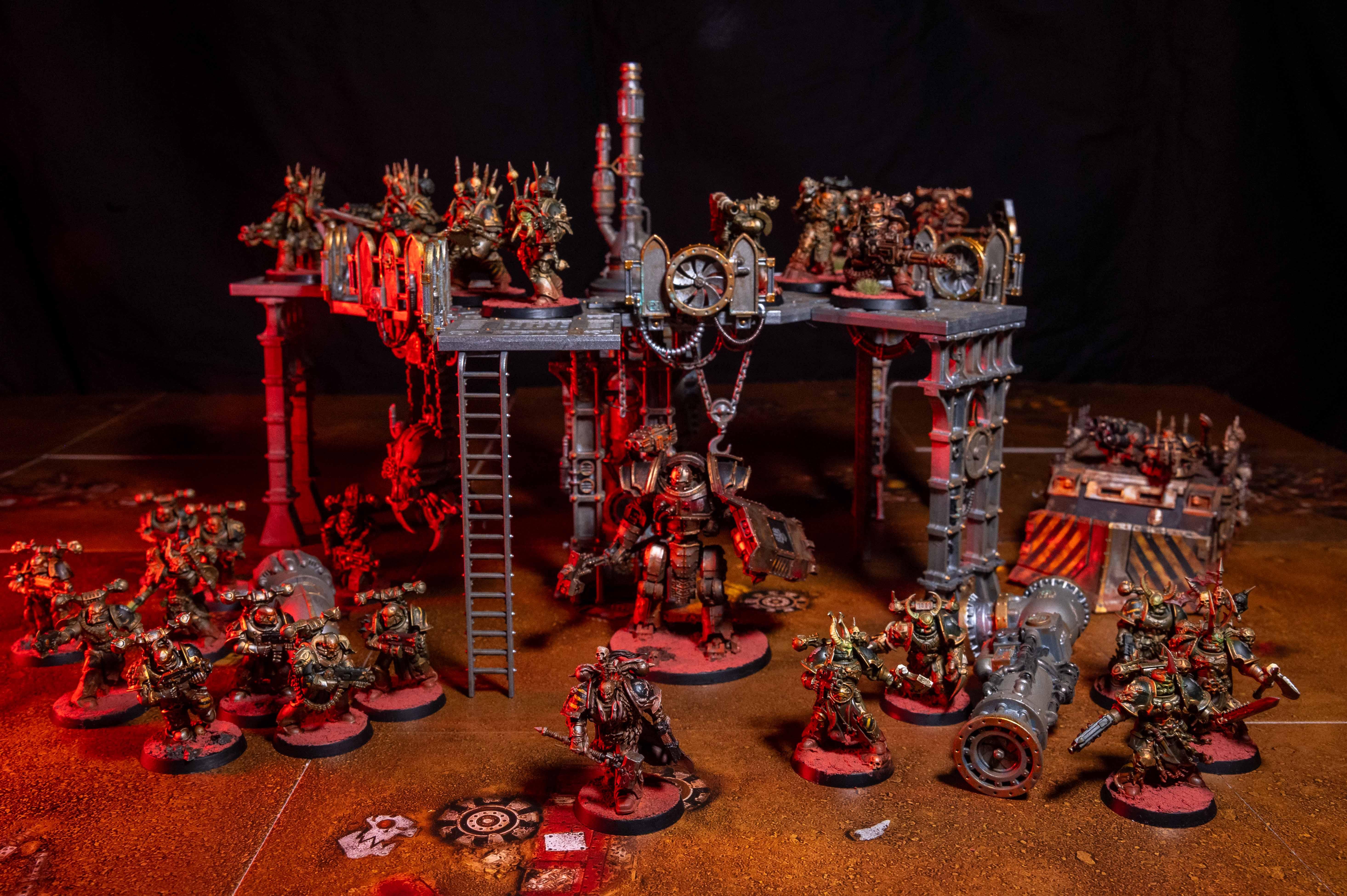 Chaos, Chaos Space Marines, Grimdark, Havoc, Iron Warriors, Legionaires, Rhino, Space Marines, Terminator Armor