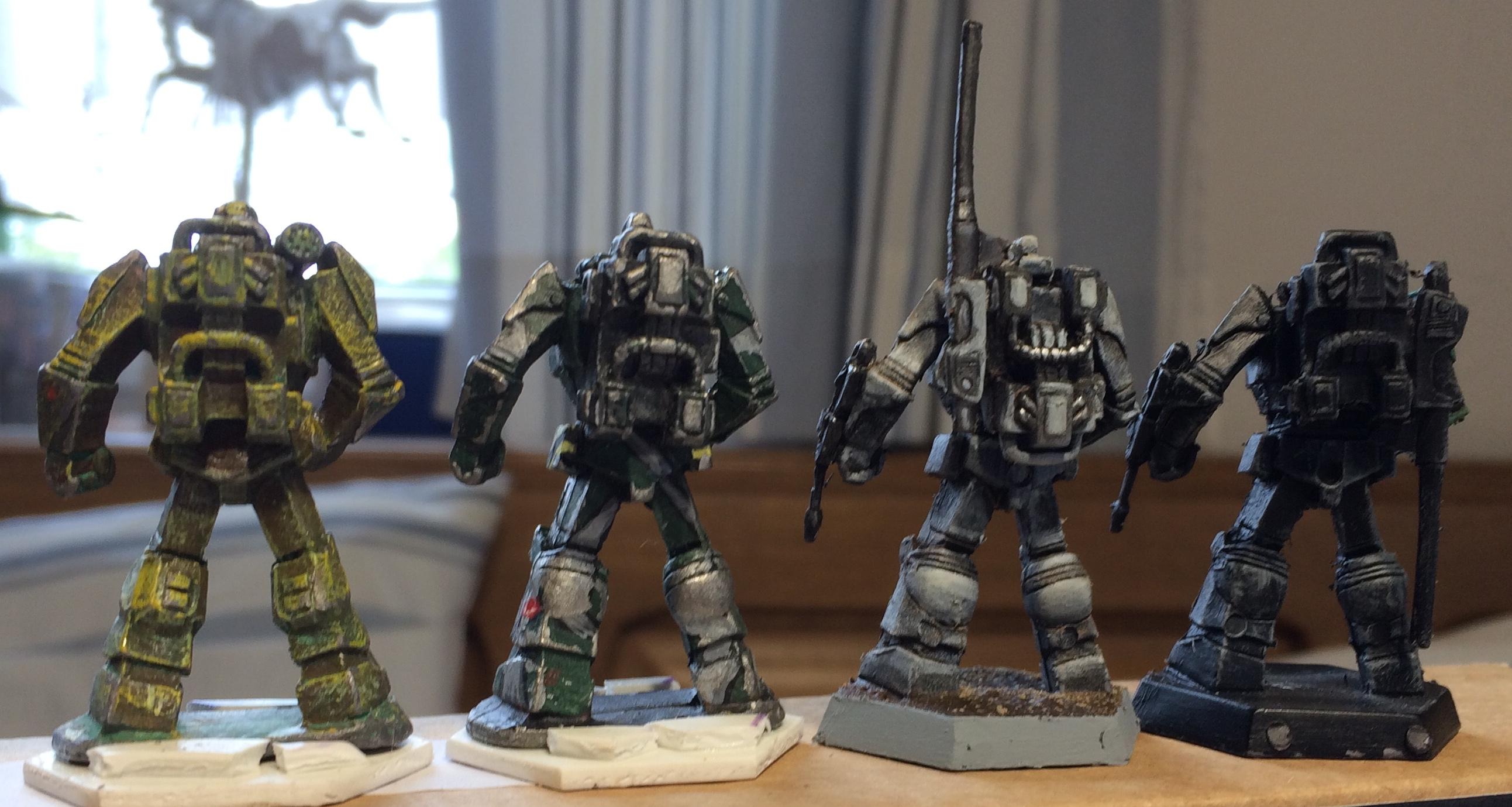 Battletech, Clan, Conversion, Draconis, Jumper, Kurita, Mech, Mechwarrior, Mekboy, Ph�nixhawk, Scratch, Scratch Build, Urbanmech