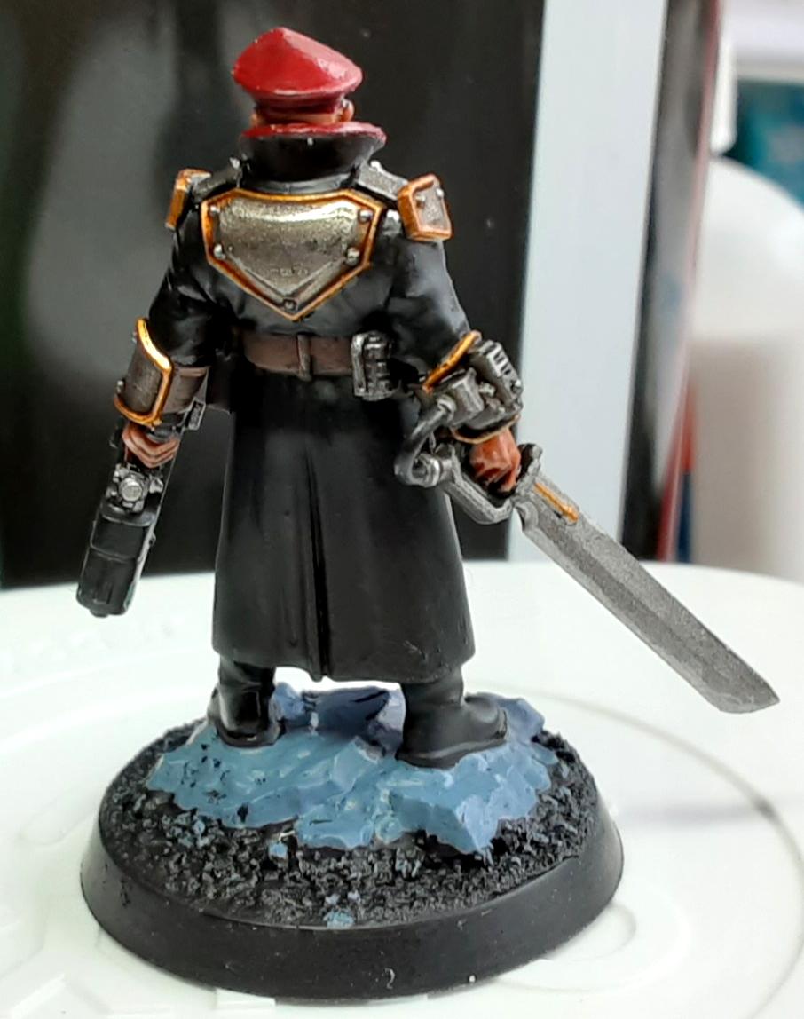 Astra Militarum, Commissar, Imperial Guard, Plasma Pistol