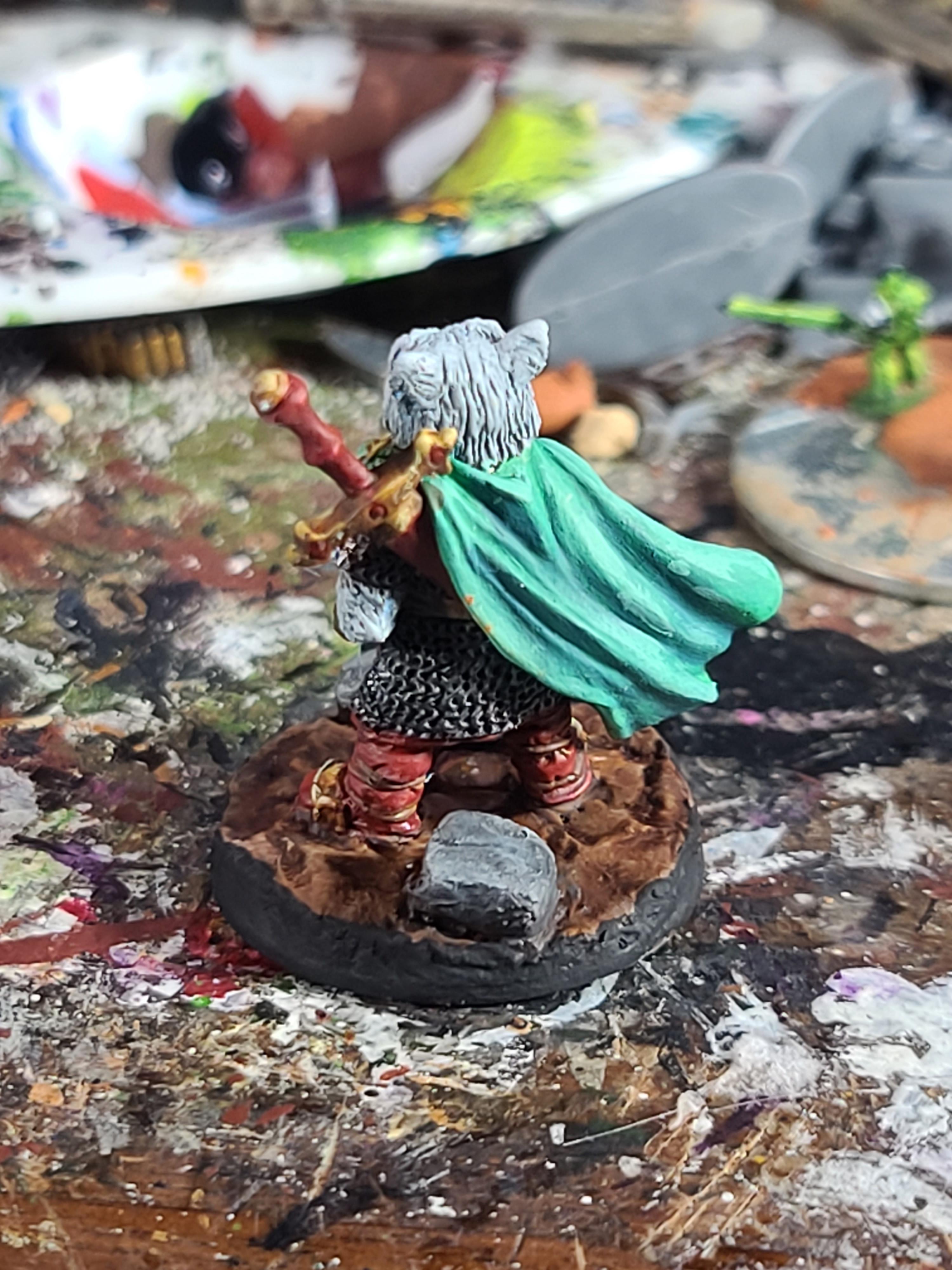 Animal Adventurers, Burrows And Badgers, Dark Sword Miniatures, Dog, Dungeons And Dragons, Warriors, Westie