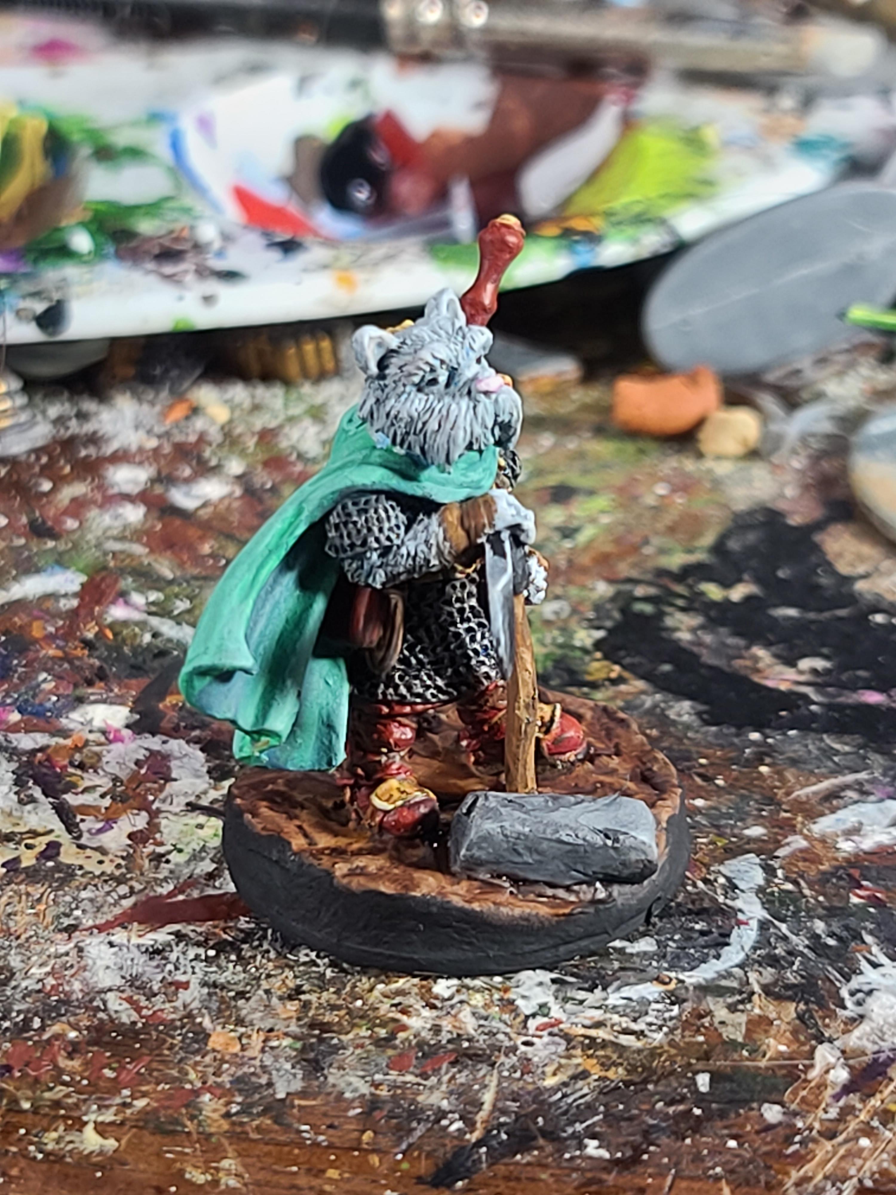 Animal Adventurers, Burrows And Badgers, Dark Sword Miniatures, Dog, Dungeons And Dragons, Warriors, Westie