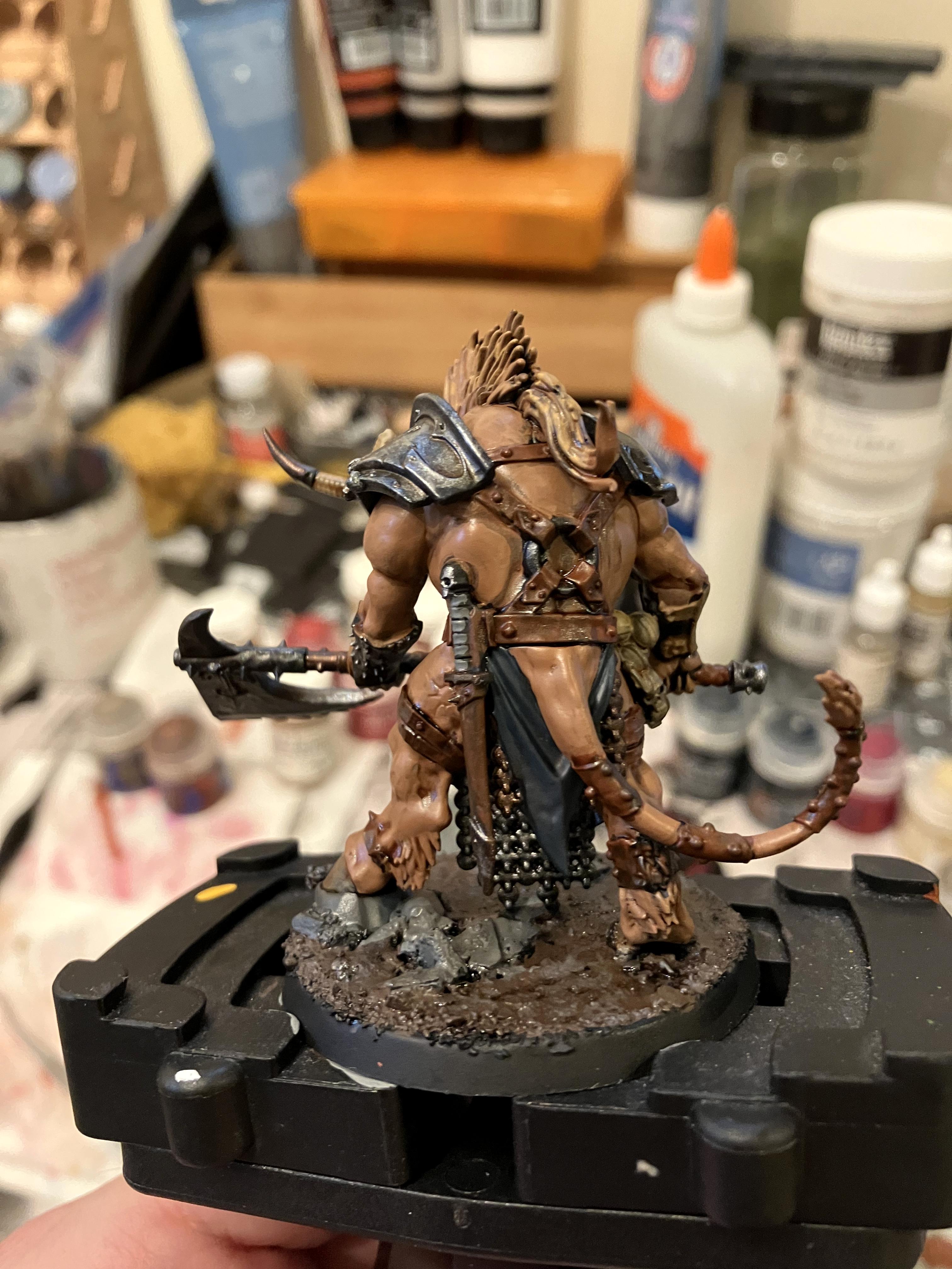 Chaos, Conversion, Dungeons And Dragons, Ogroid Theridons, Painting