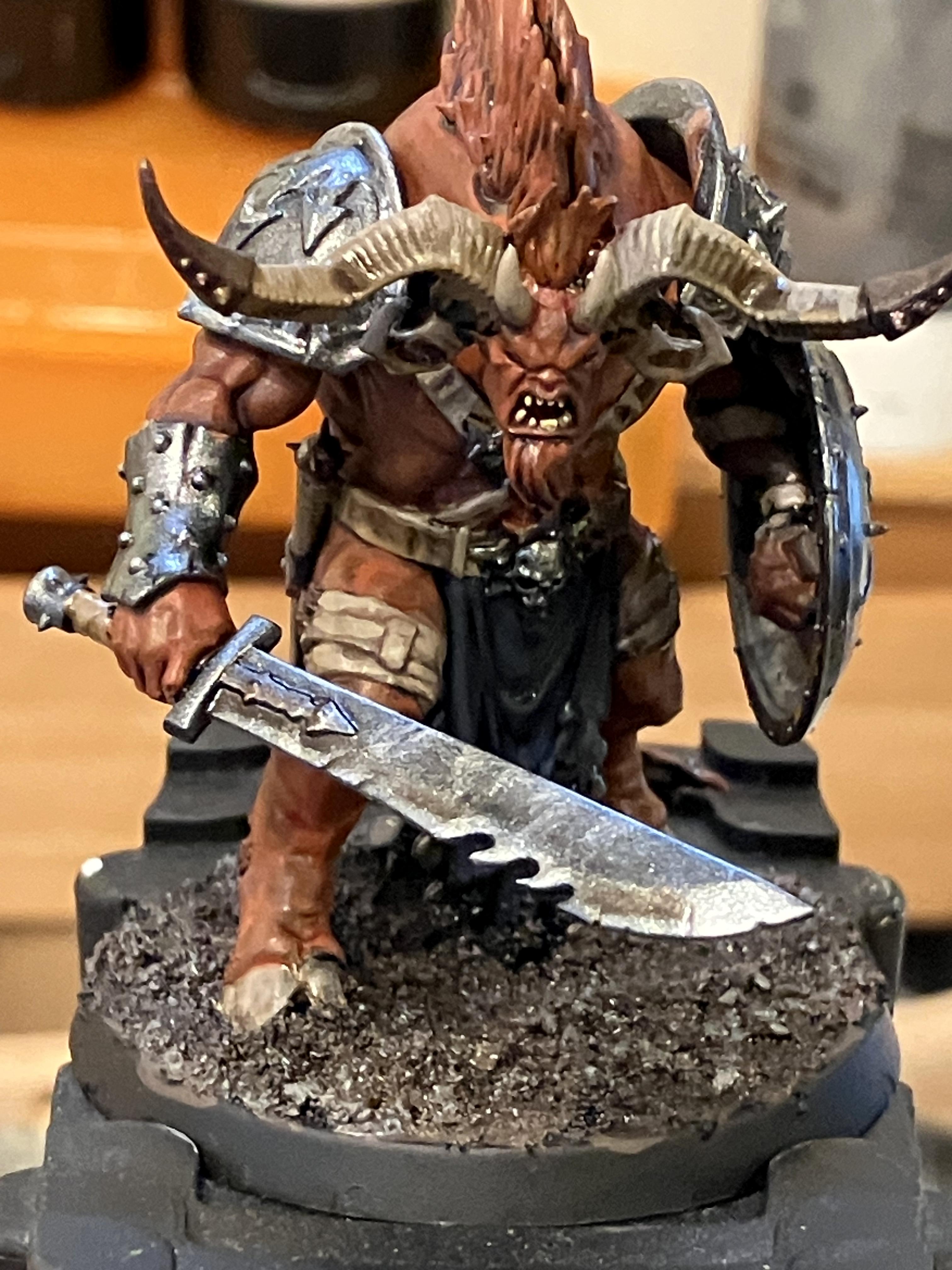 Chaos, Conversion, Dungeons And Dragons, Ogroid Theridons, Painting