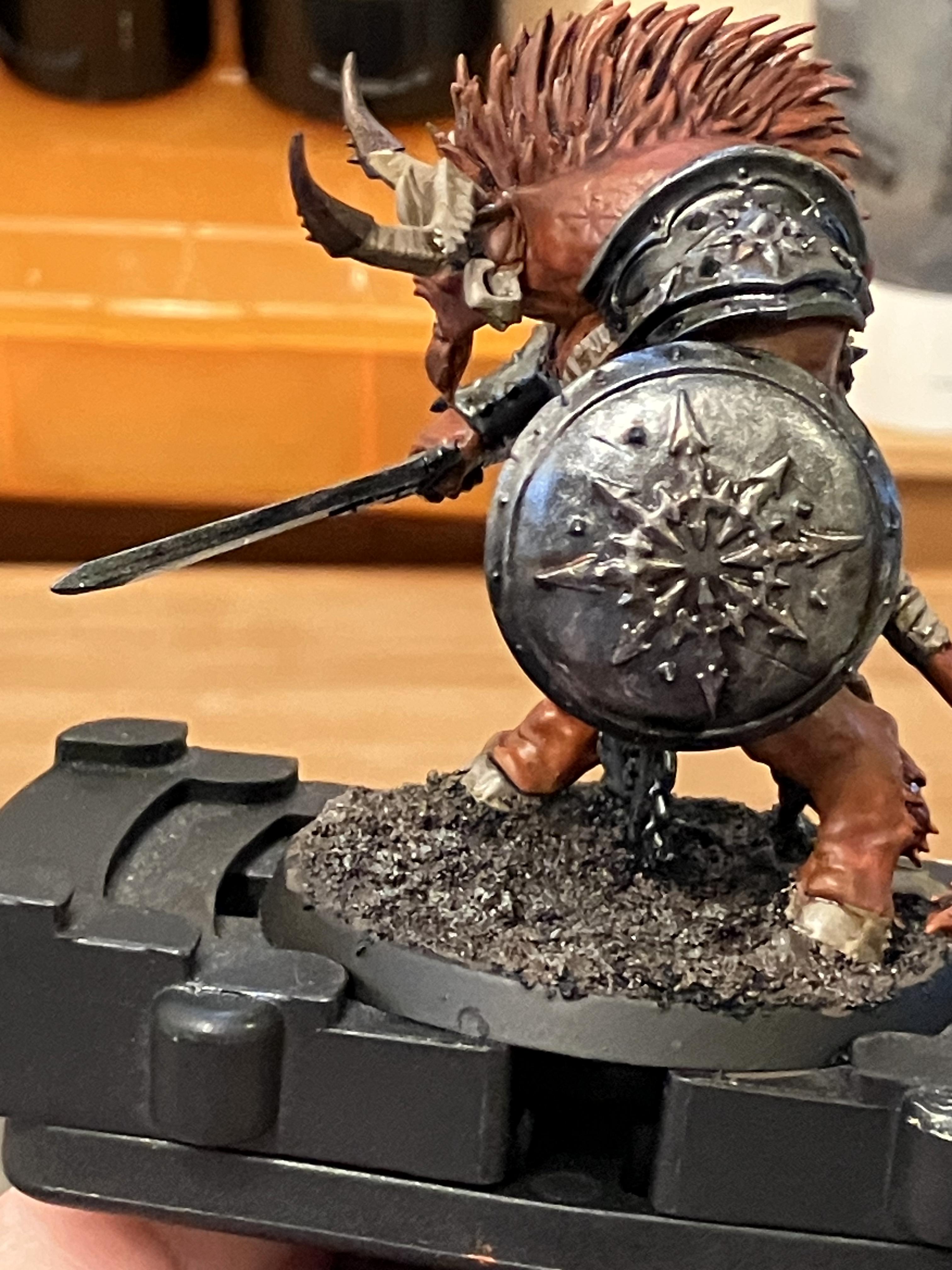 Chaos, Conversion, Dungeons And Dragons, Ogroid Theridons, Painting