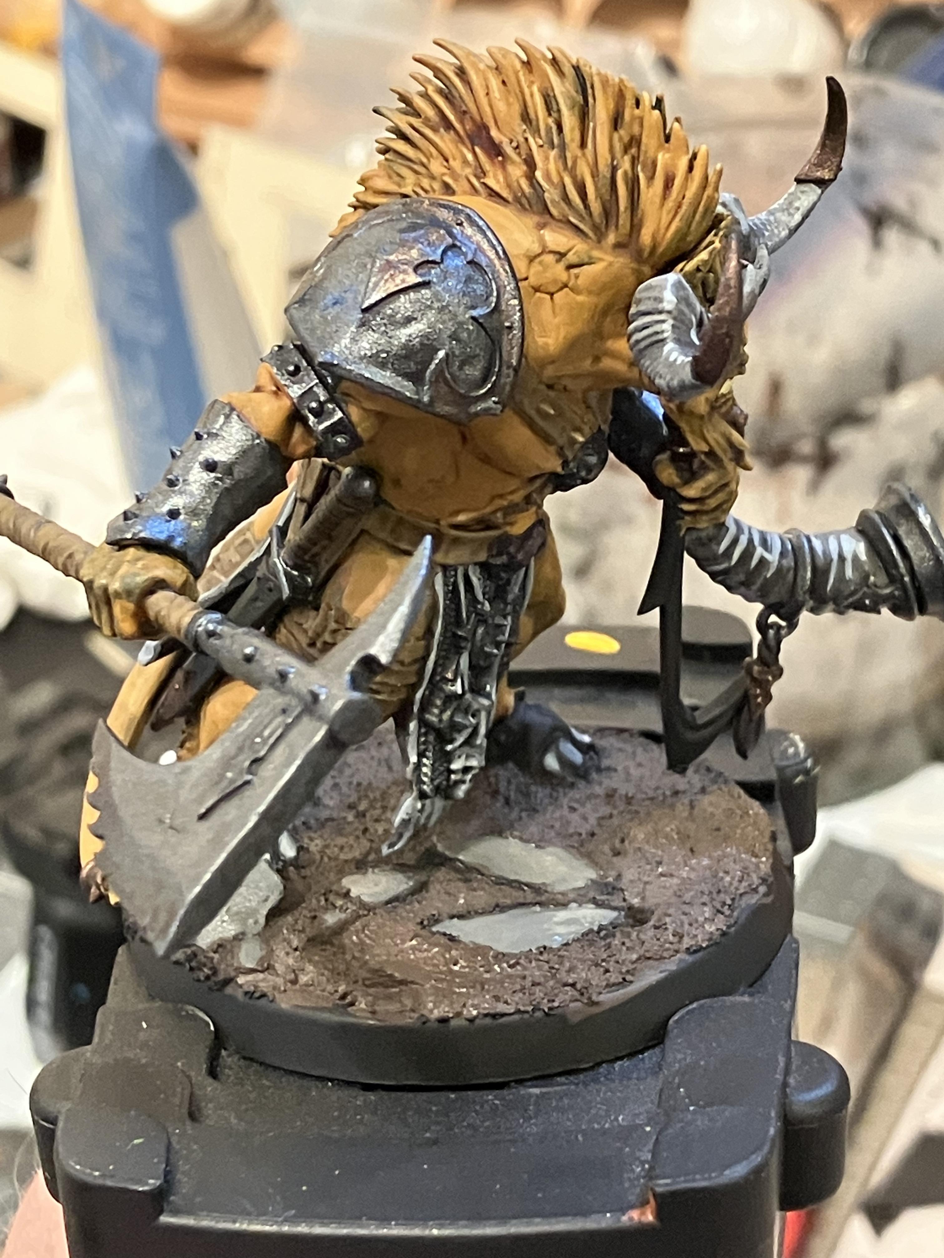 Age Of Sigmar, Chaos, Dungeons And Dragons, Ogroid Theridons, Painting, Warhammer Fantasy