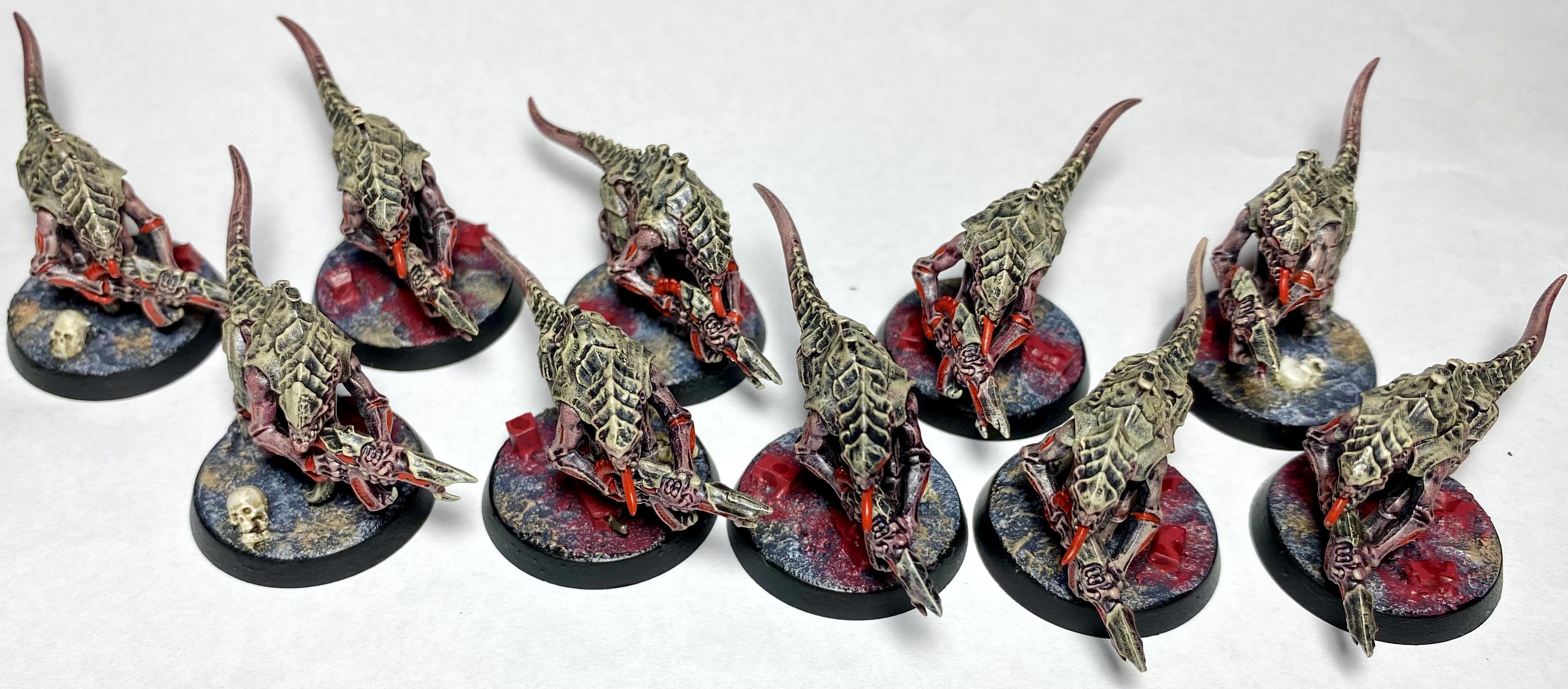 Fleshborer, Gaunts, Termagants, Tyranids, Warhammer 40,000, Warhammer Fantasy