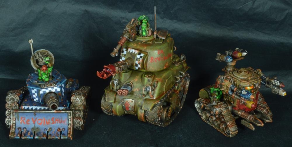 Conversion, Grot Tanks, Grots, Orks