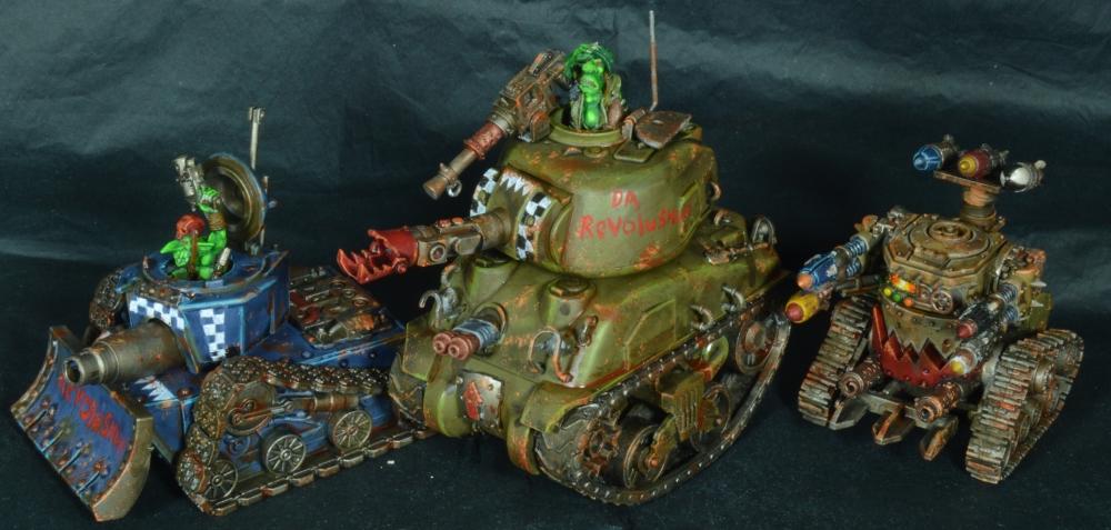 Conversion, Grot Tanks, Grots, Orks
