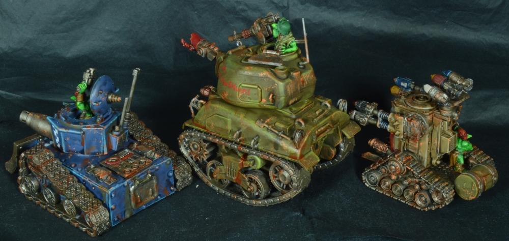 Conversion, Grot Tanks, Grots, Orks