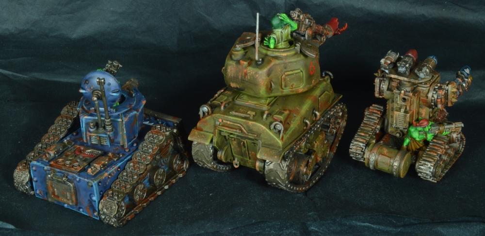 Conversion, Grot Tanks, Grots, Orks