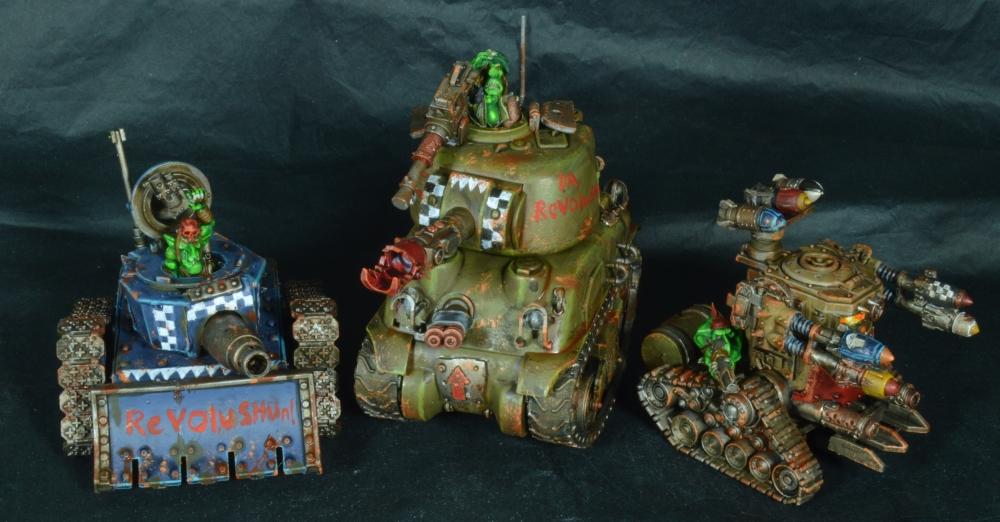 Conversion, Grot Tanks, Grots, Orks