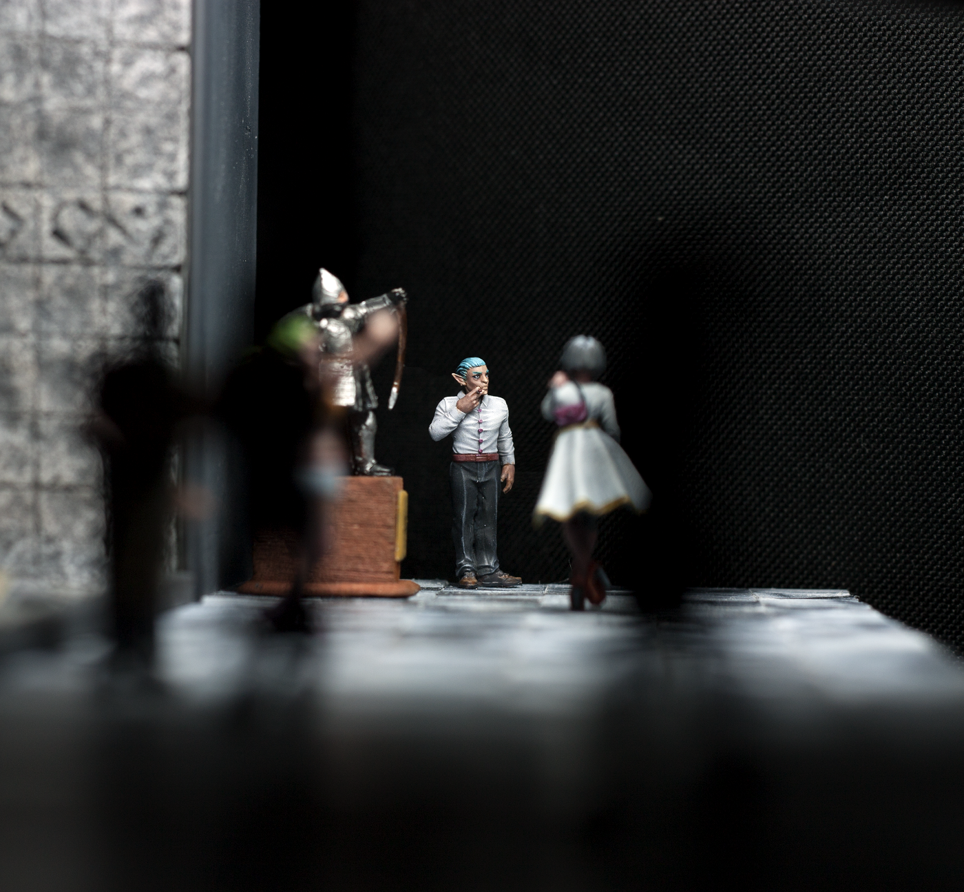 Cyberpunk, Diorama, History