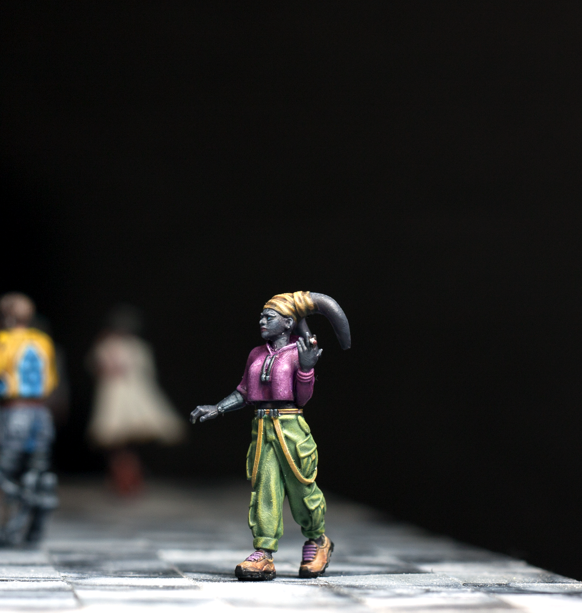 Cyberpunk, Diorama, History