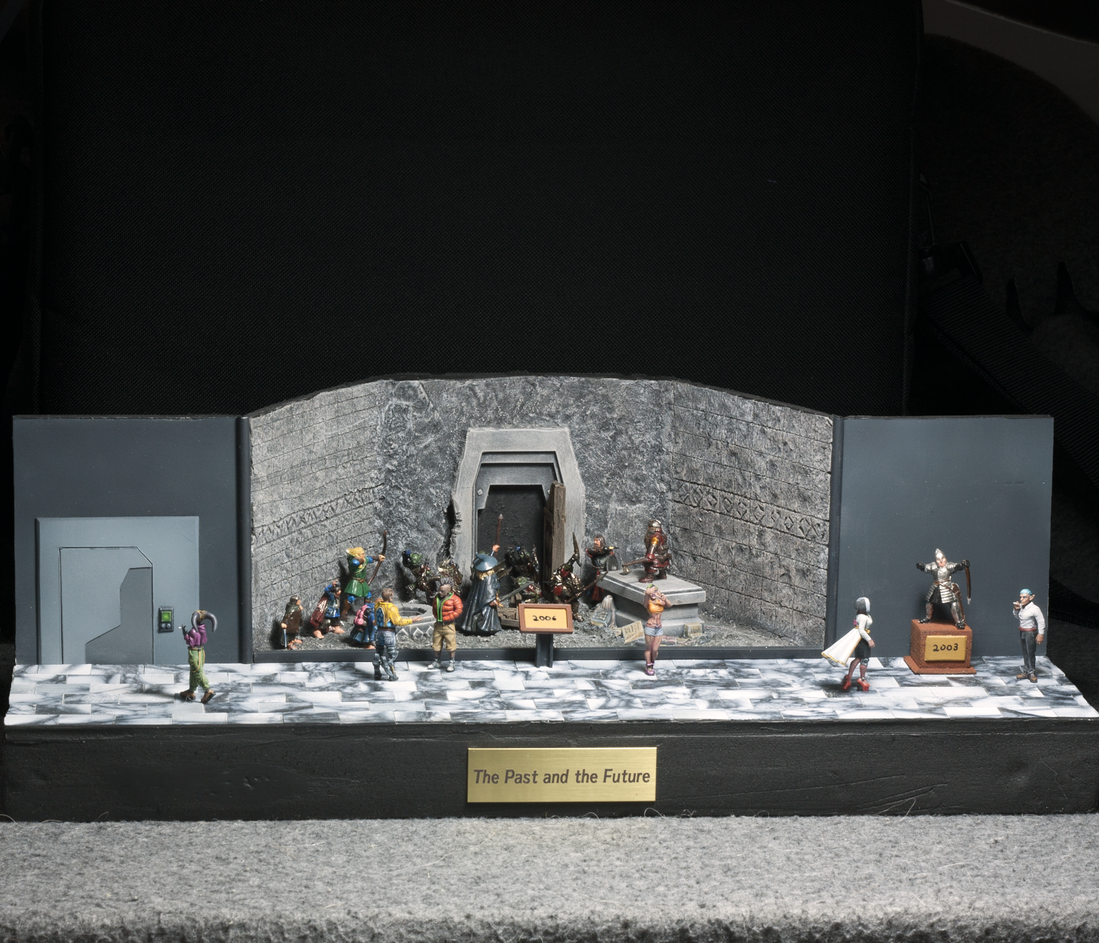 Cyberpunk, Diorama, History