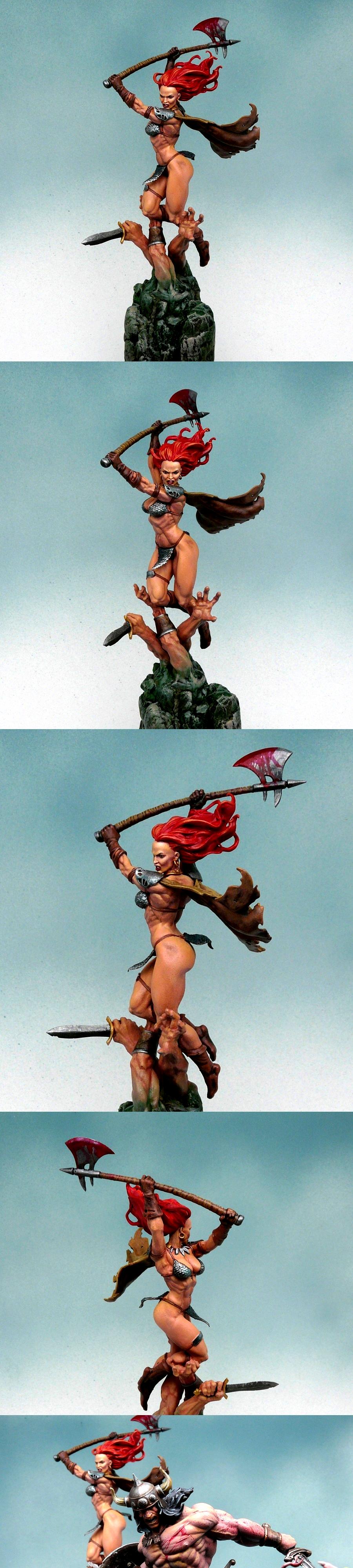 Barbarian, Conan, Heroic Fantasy, Red Sonja, Sword And Sorcery