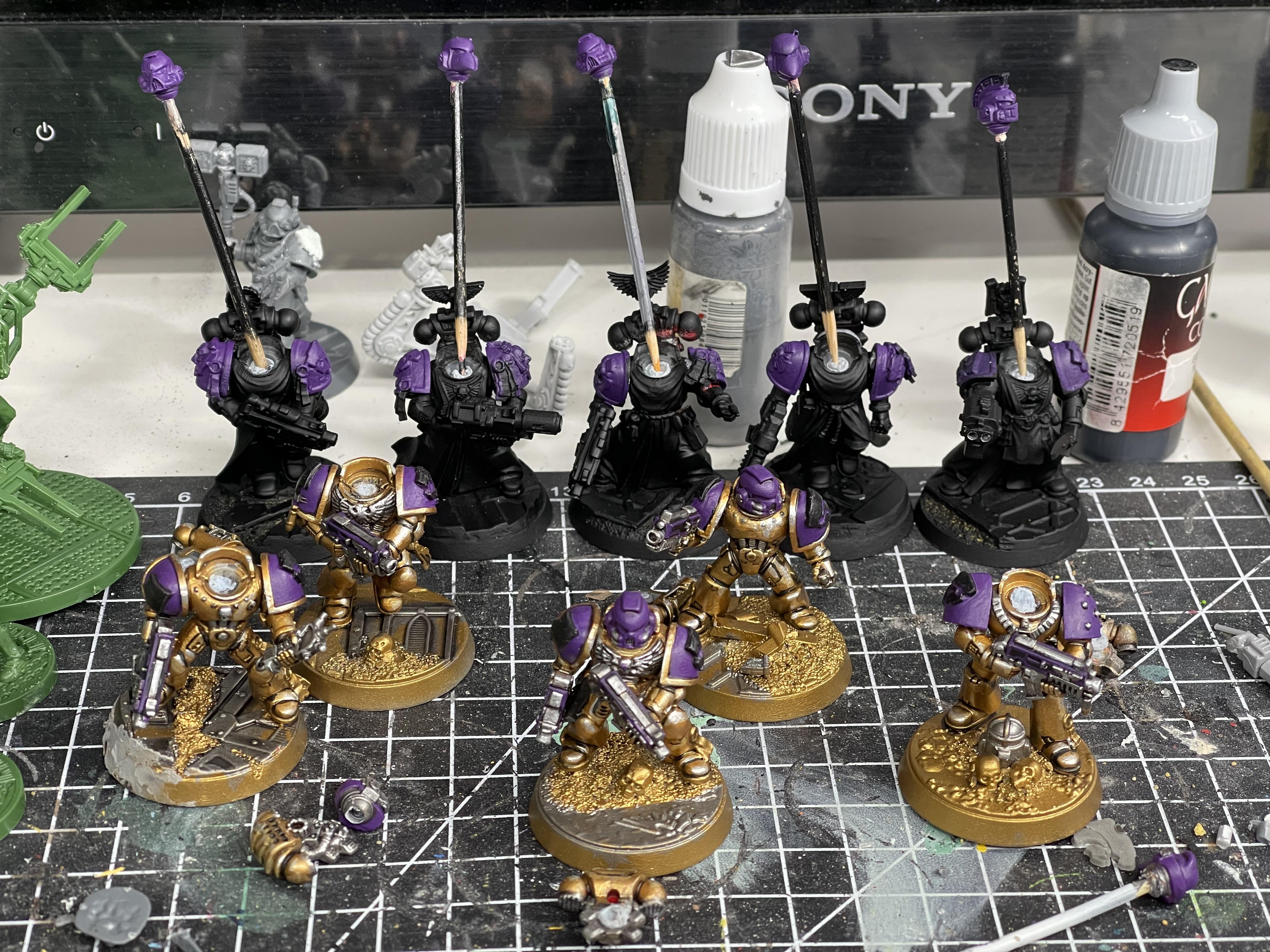 Space Marines, Sternguard, Tactical Squad, Void Panthers, Warhammer 40,000