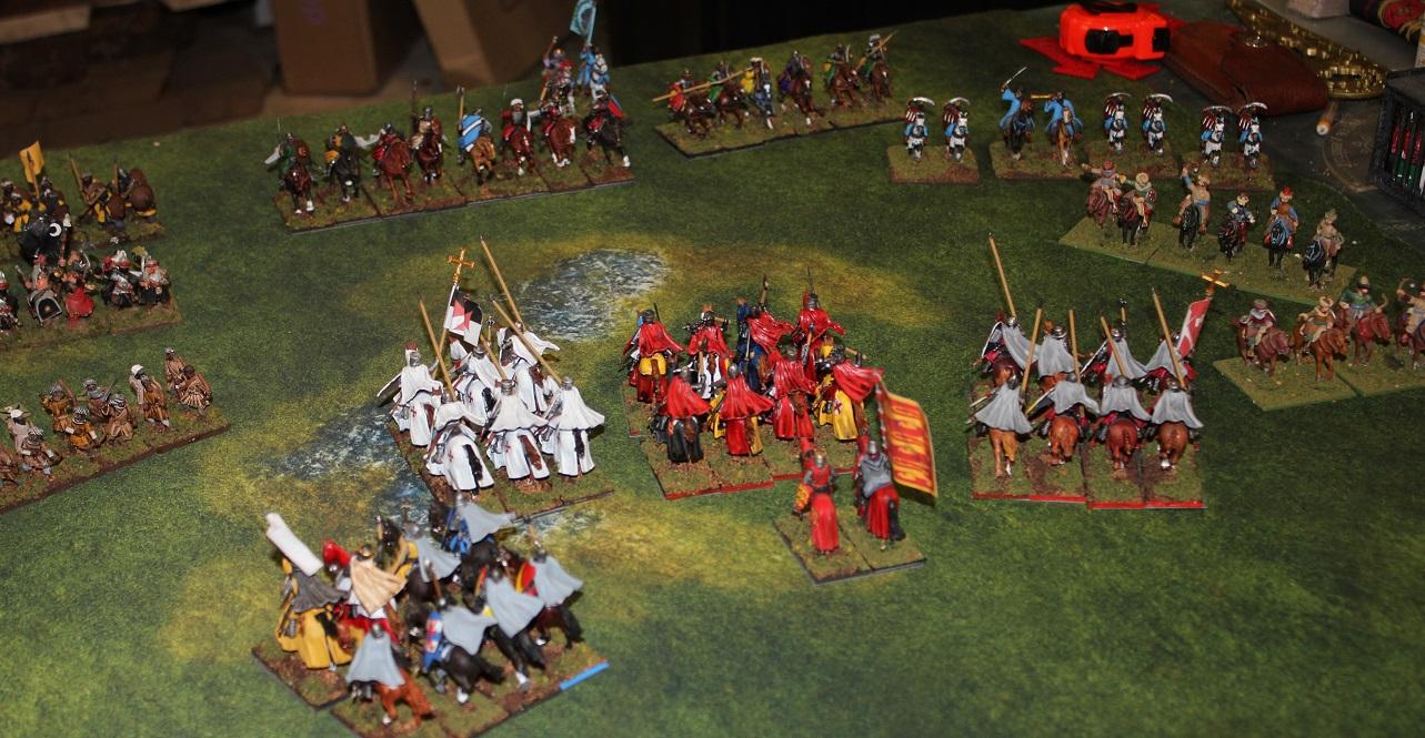 Right flank actiom