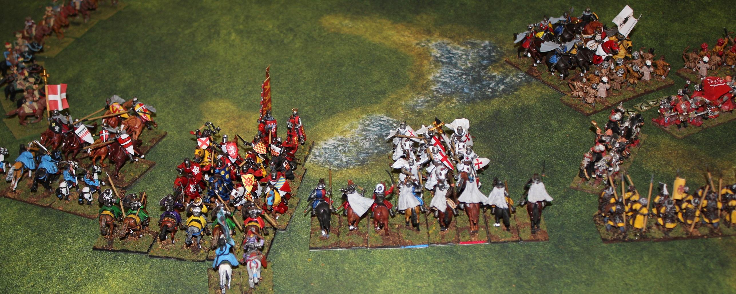 Right flank - stuck in