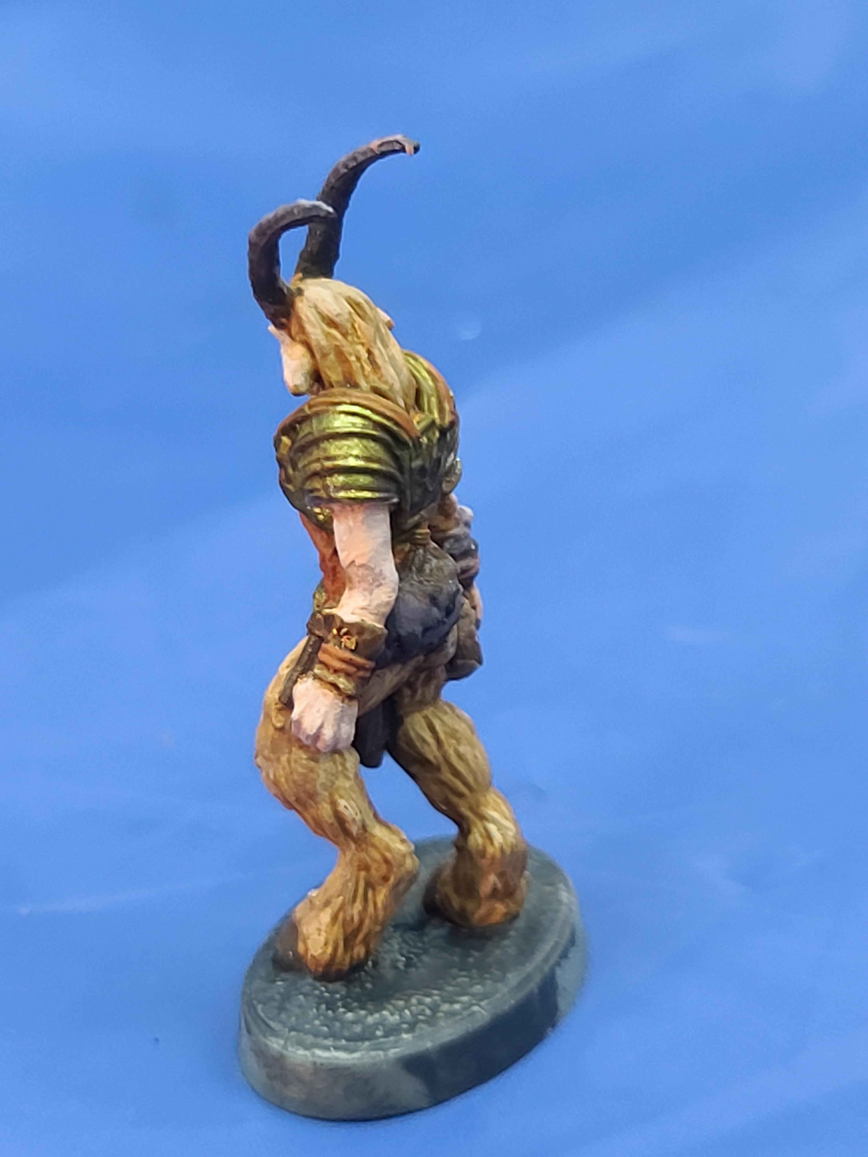 Bones, Dungeons And Dragons, Faun, Pvc, Reaper Miniatures, Warhammer Fantasy